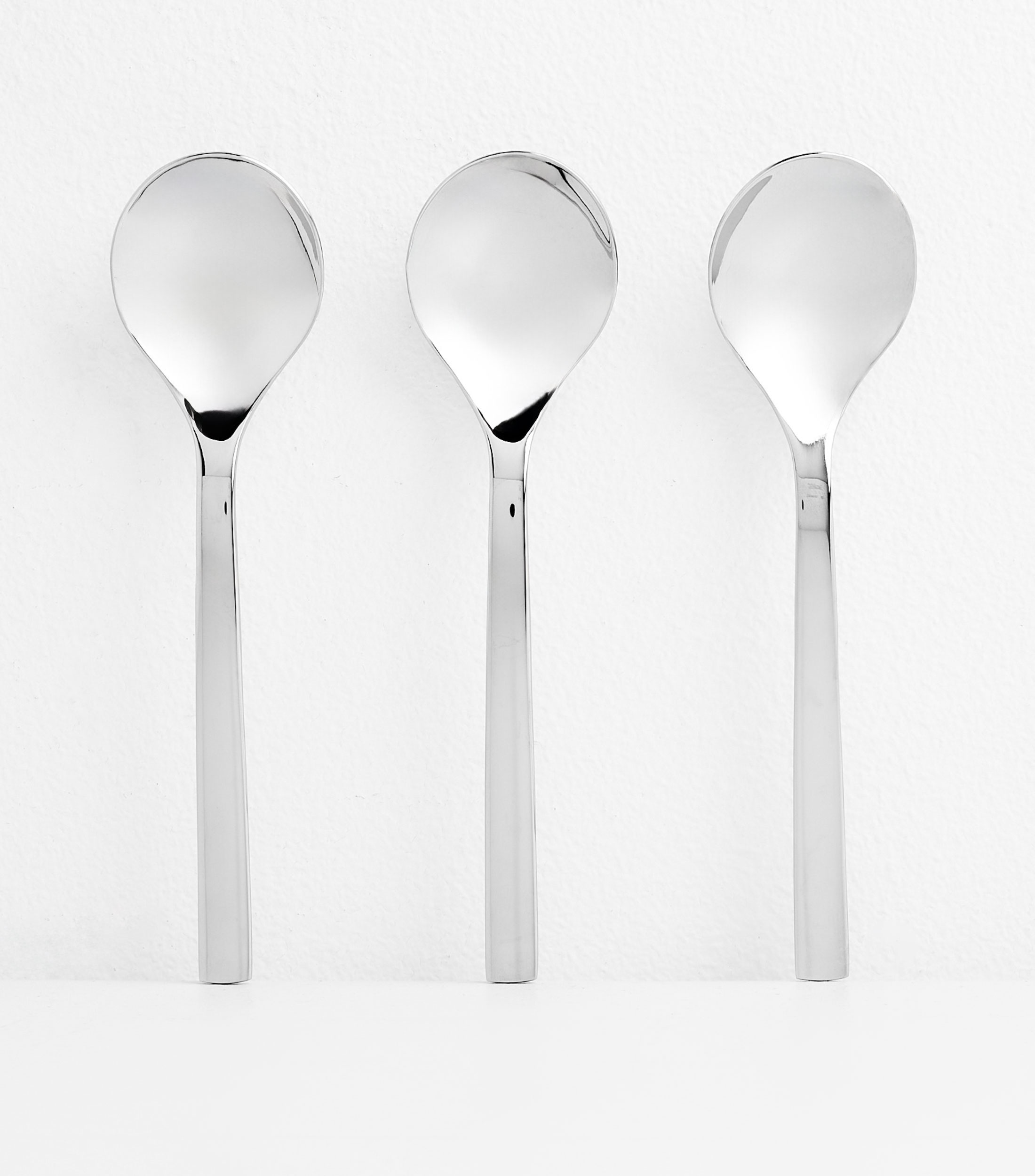 Set 6 Cucharas para Sopa Nuova en acero inoxidable