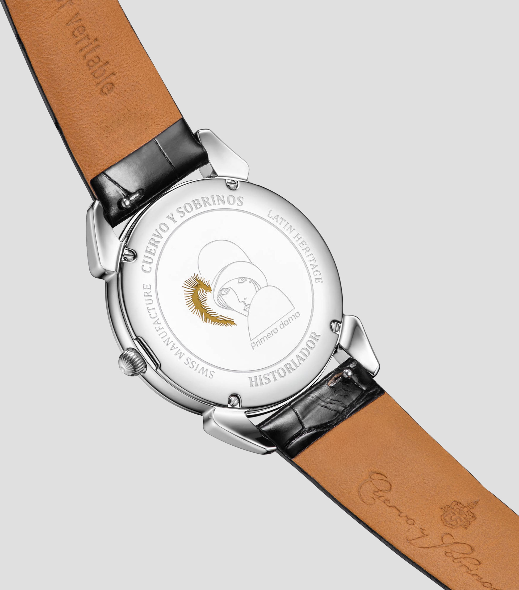 Reloj para Mujer Primera Dama casual plateado