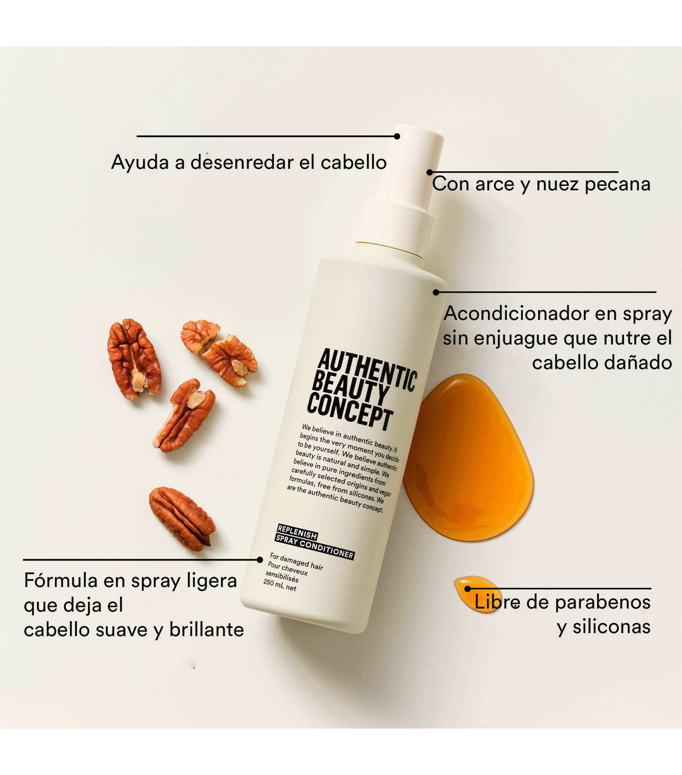 Acondicionador en Spray Replenish, 250 ml