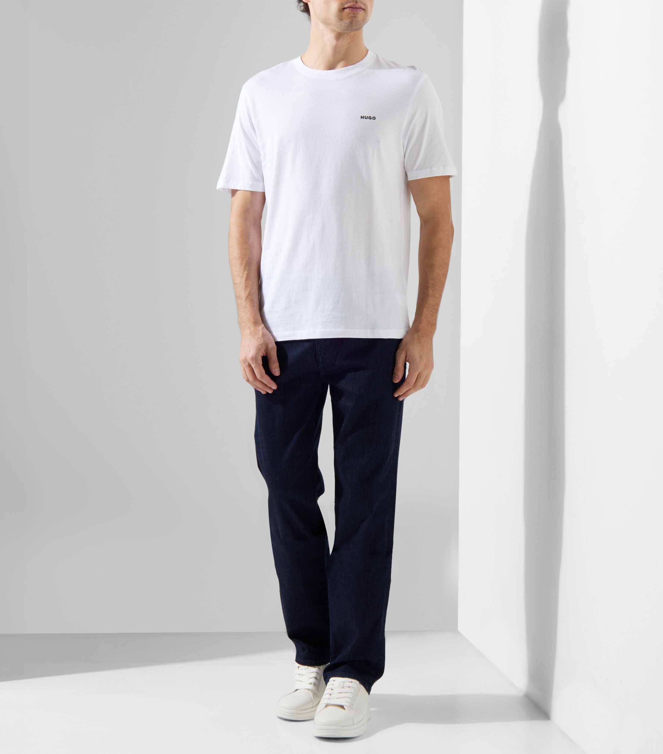 Playera cuello redondo manga corta Hombre