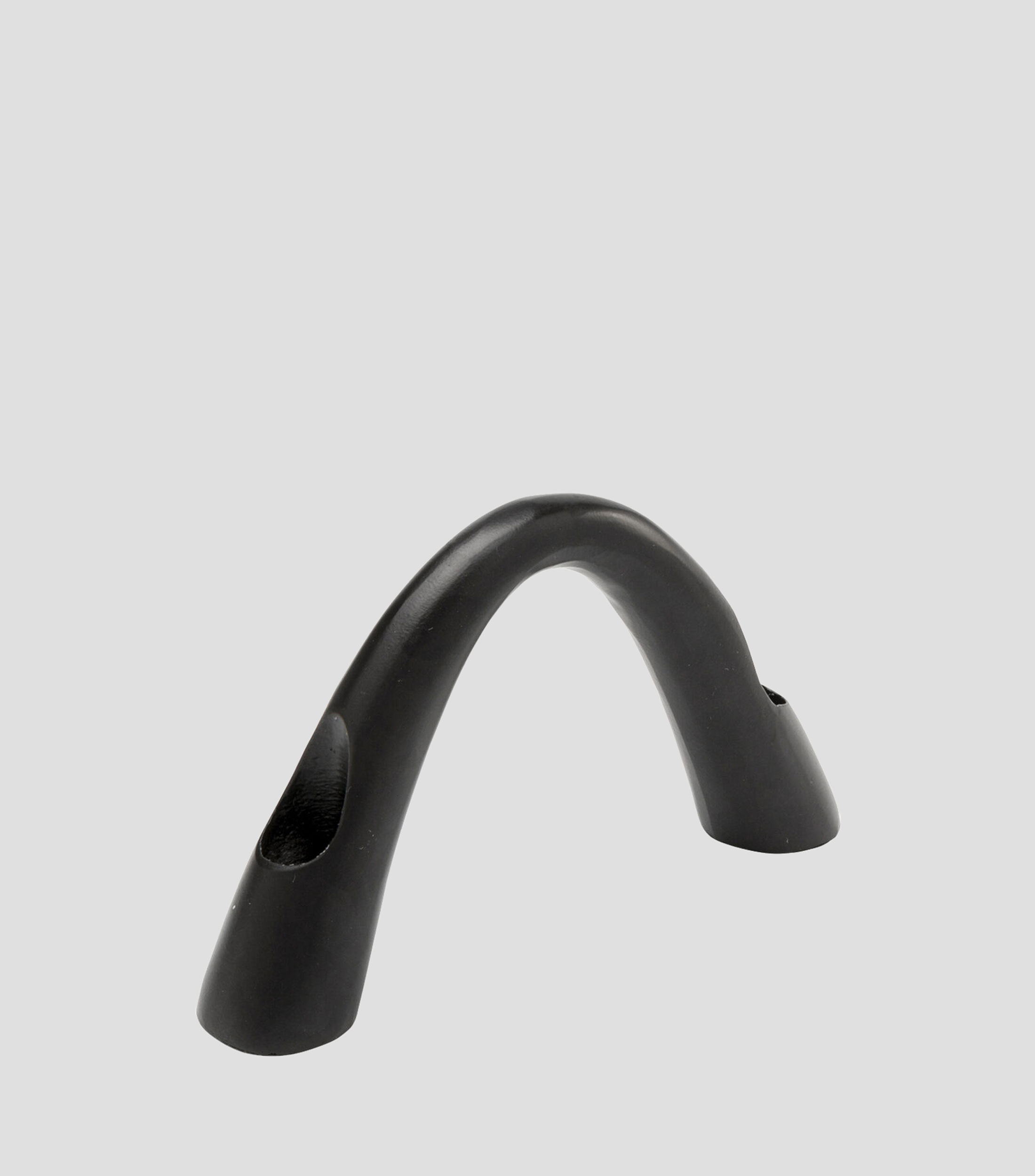 Portavelas Bow Duo en aluminio