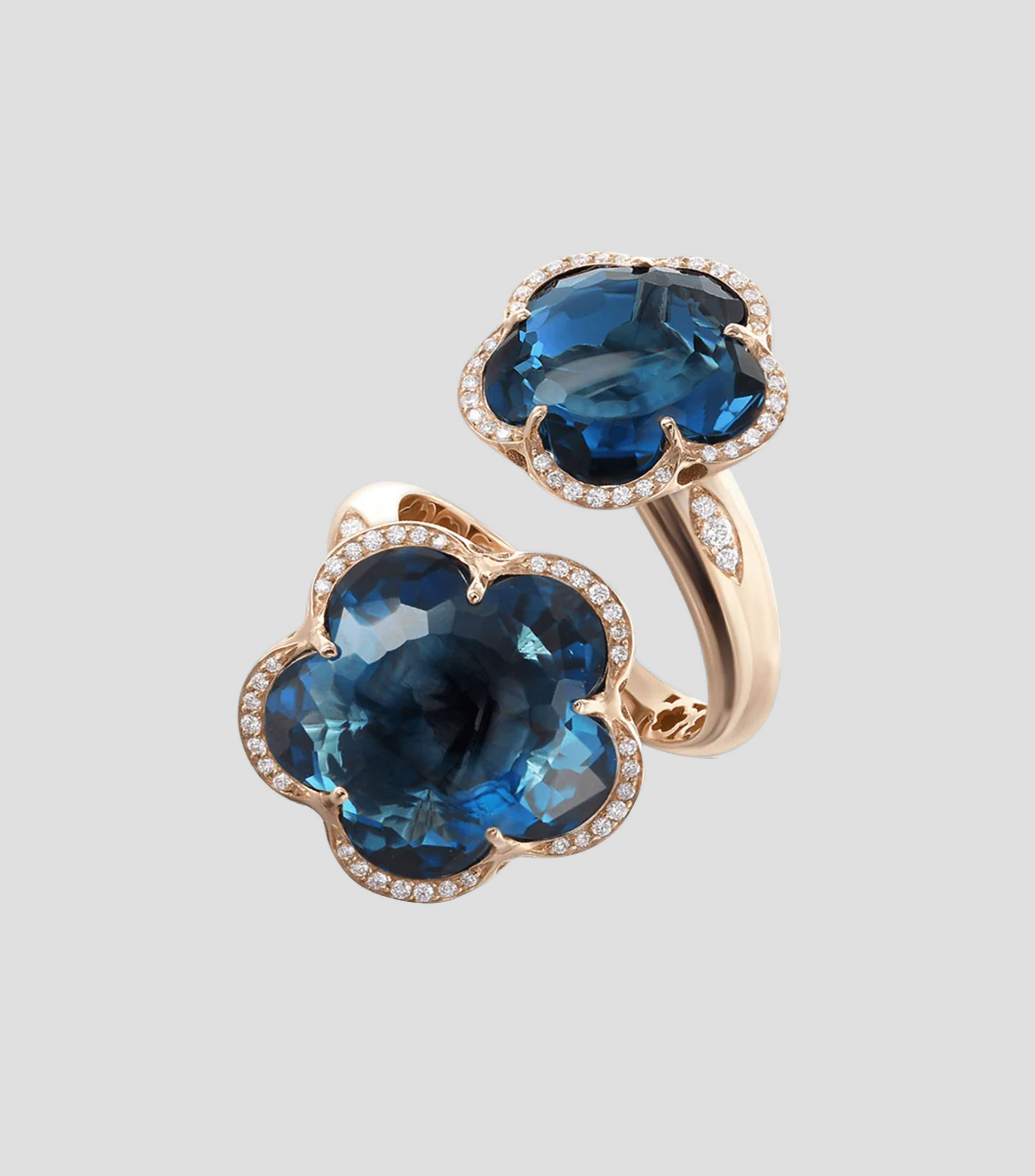 Anillo con Piedra e Incrustaciones Mujer
