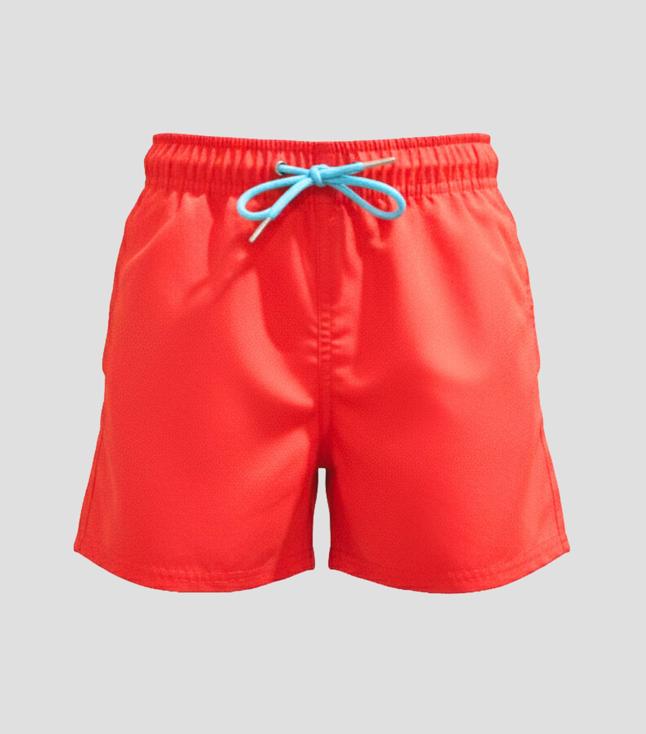 Traje de baño corto liso Niño