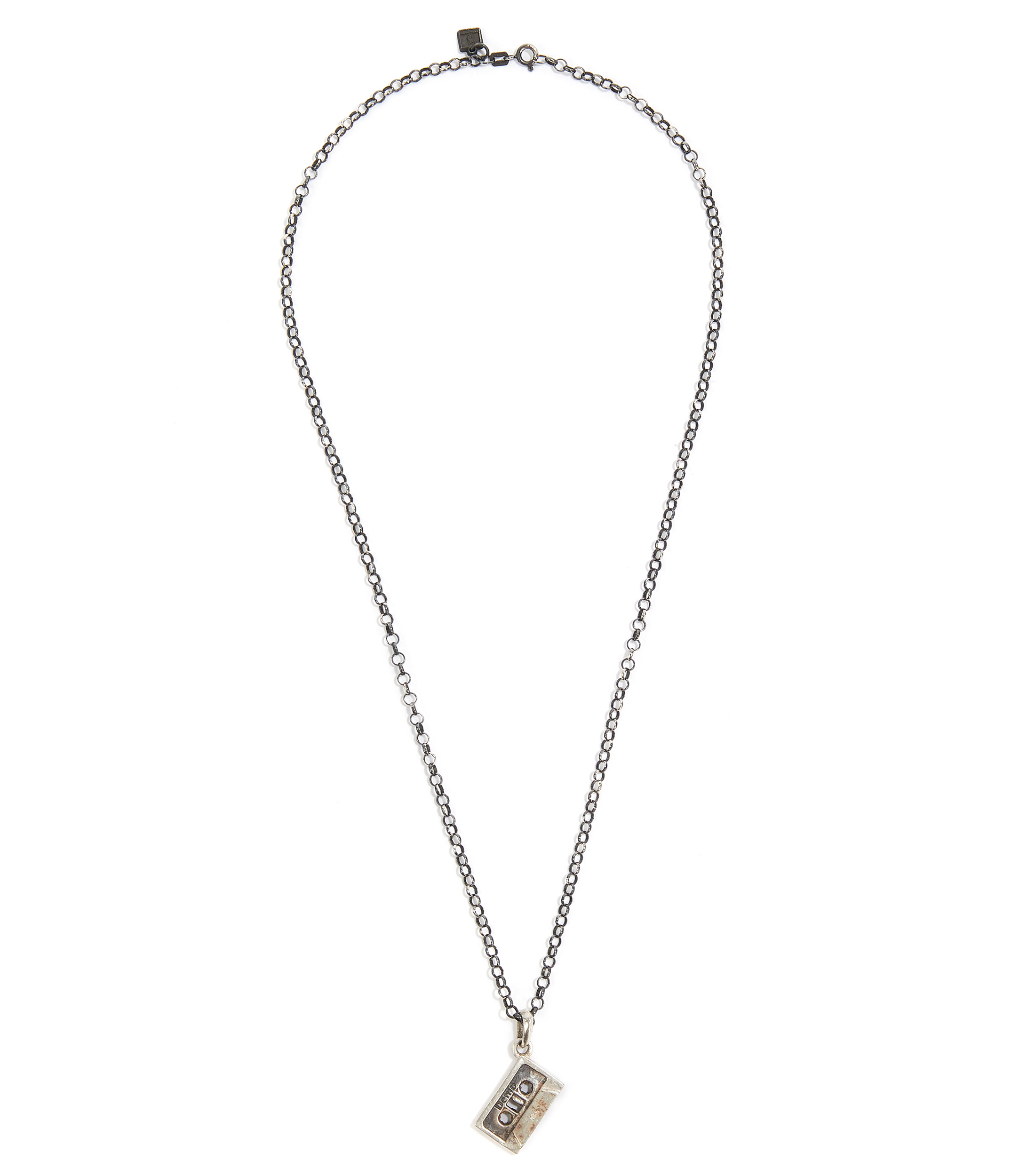 Dije casete en plata Hombre