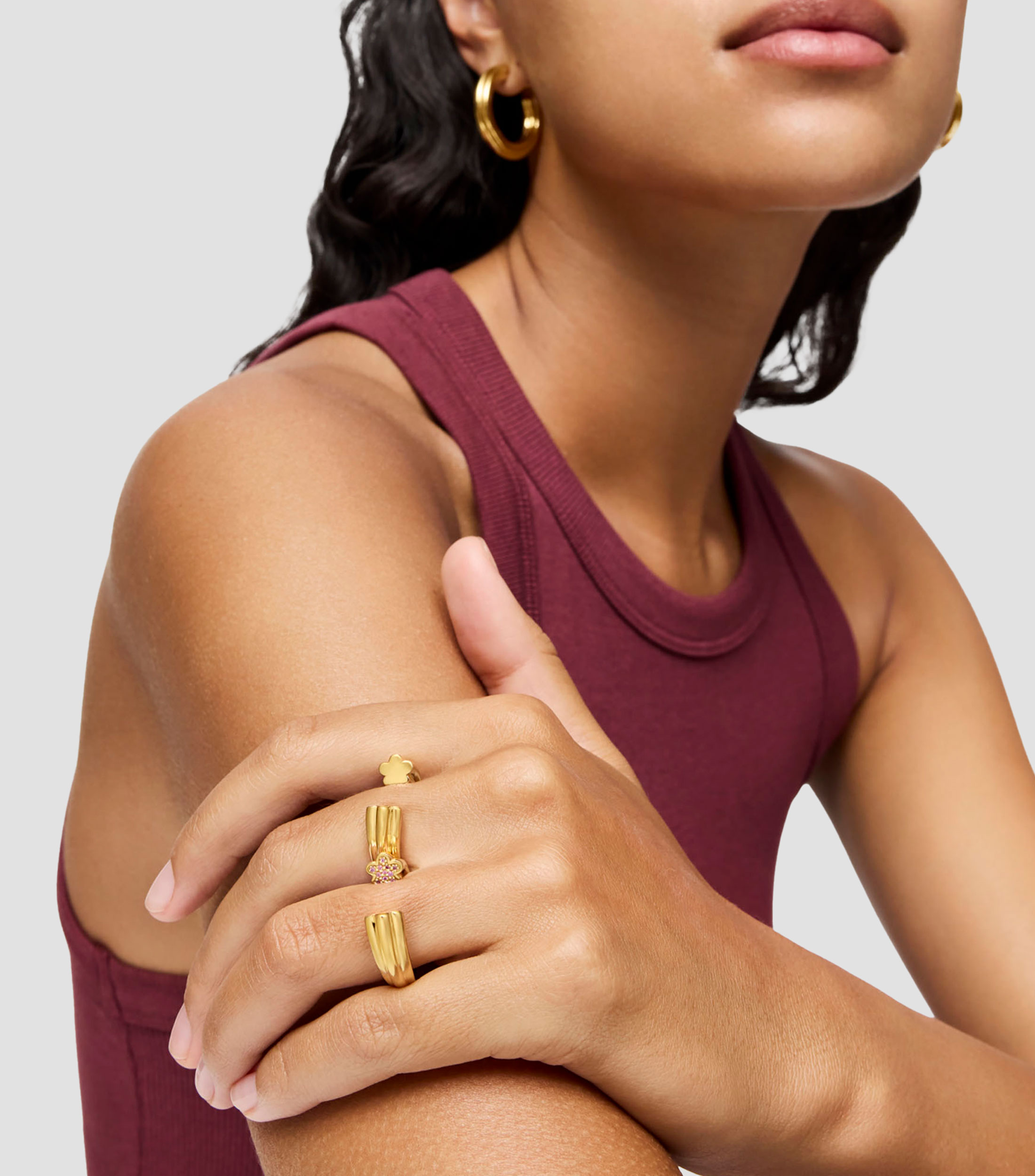 Anillo abierto 1950 en plata Mujer