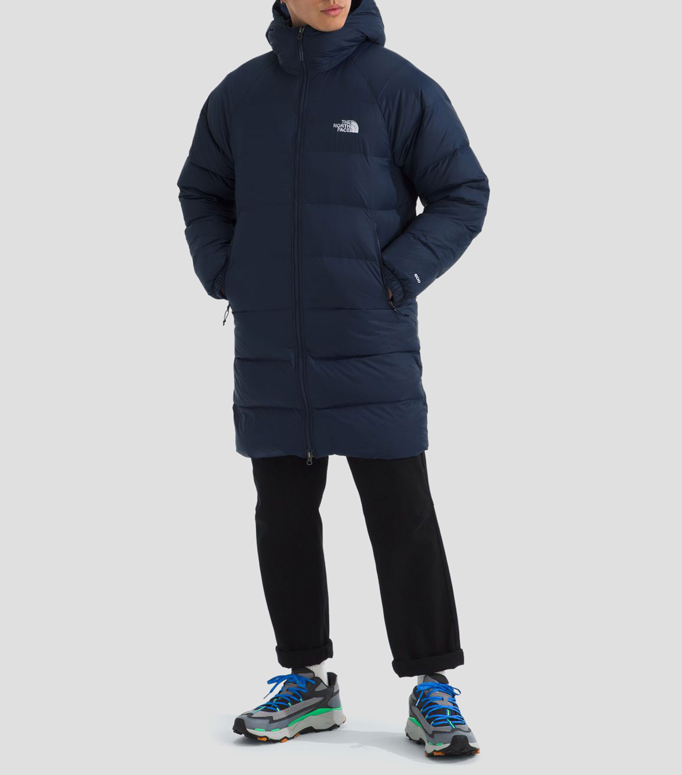 Chamarra parka con capucha Hombre