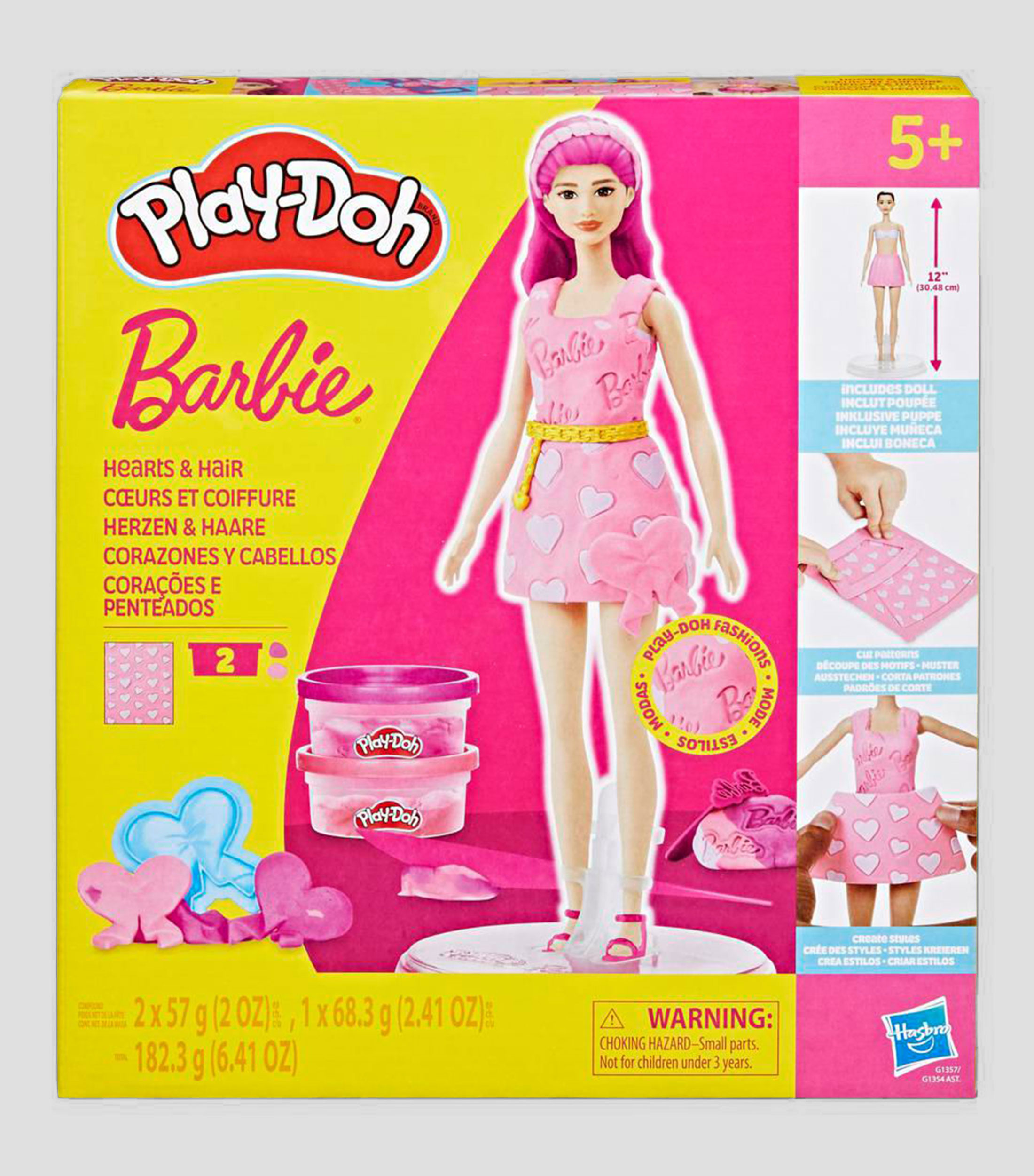 Set de Muñeca Corazones y Cabellos