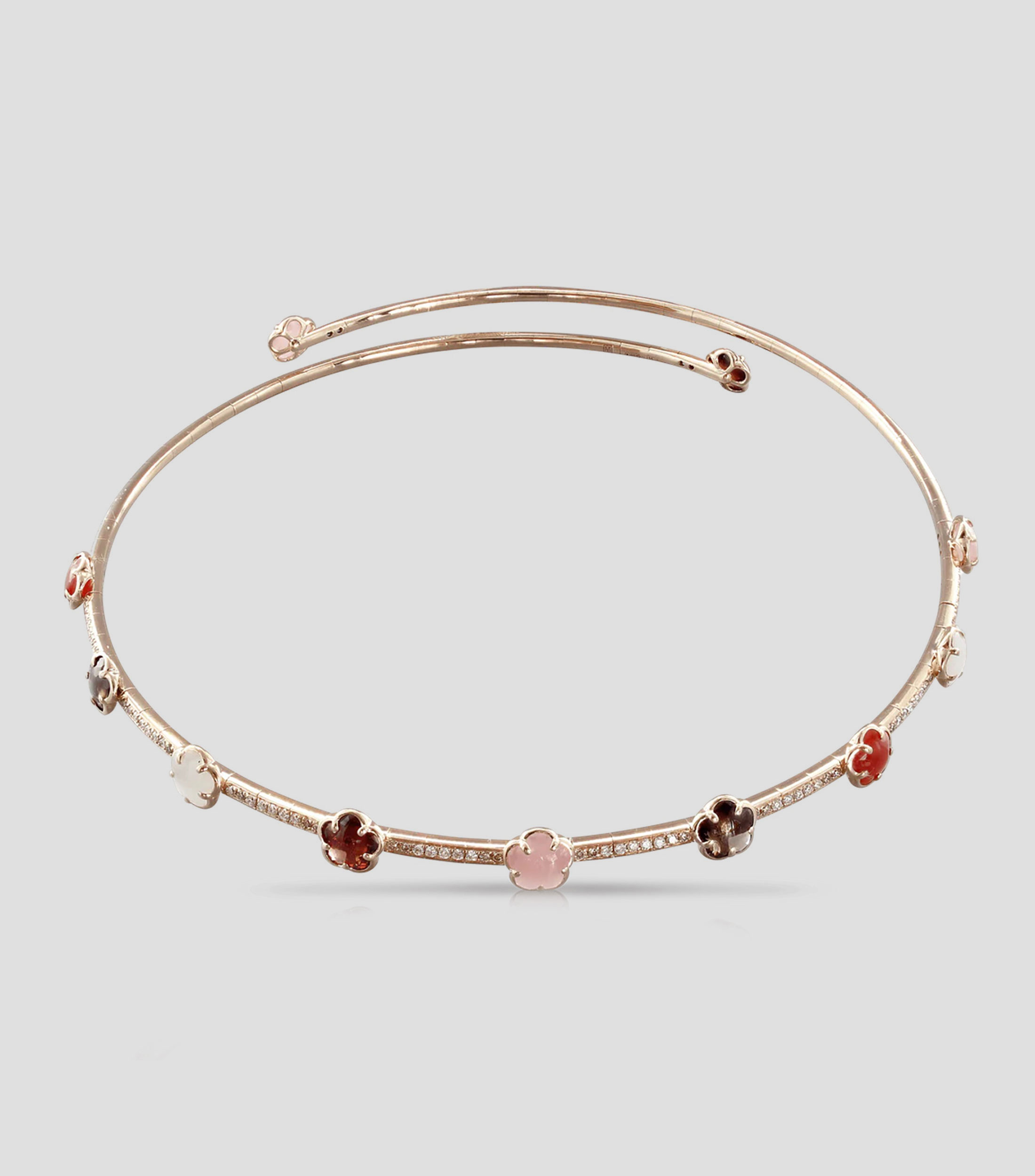Collar en oro rosa 18 Kilates Figlia Dei Fiori Mujer