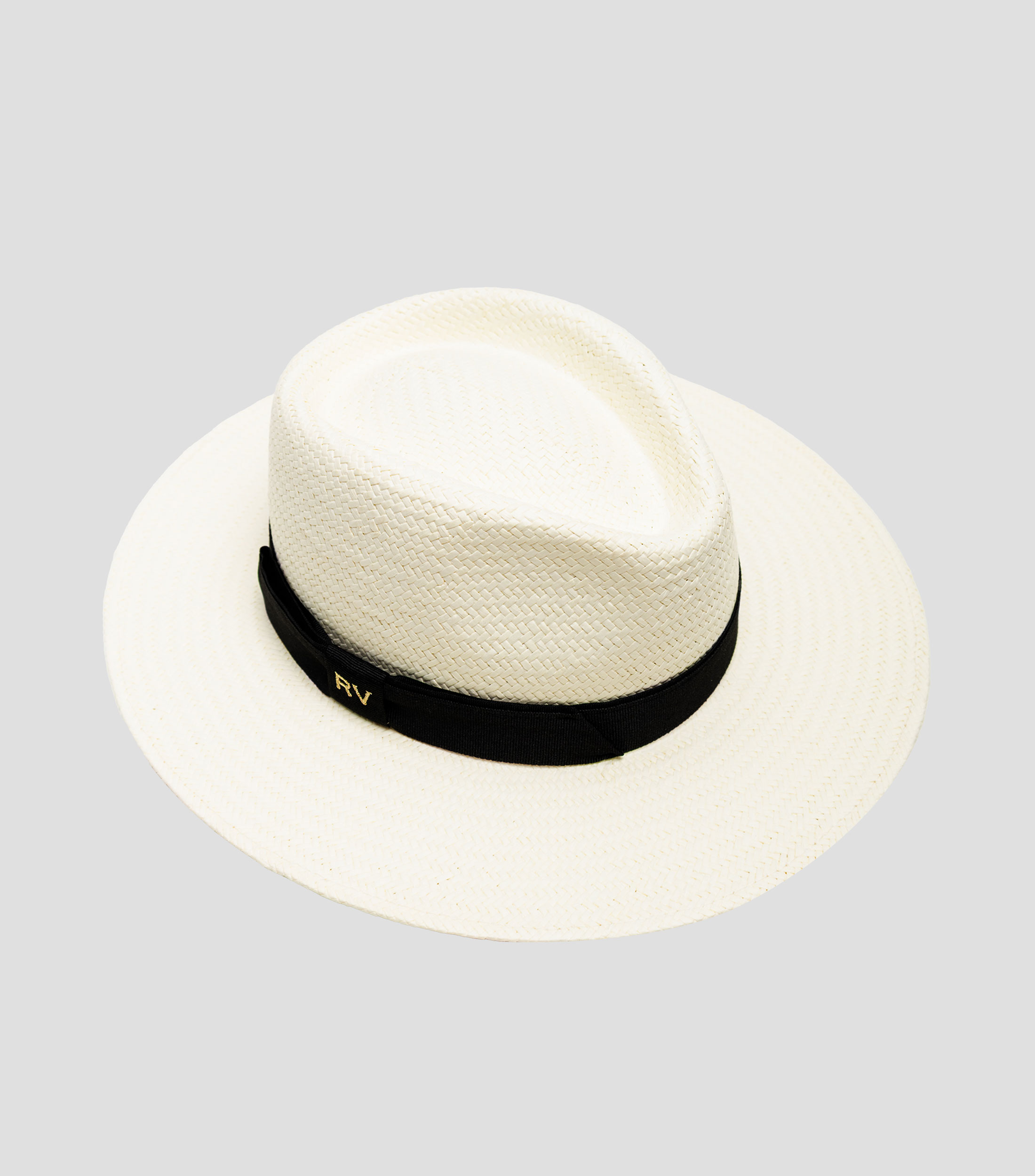 Sombrero Panamá crudo logo RV Mujer