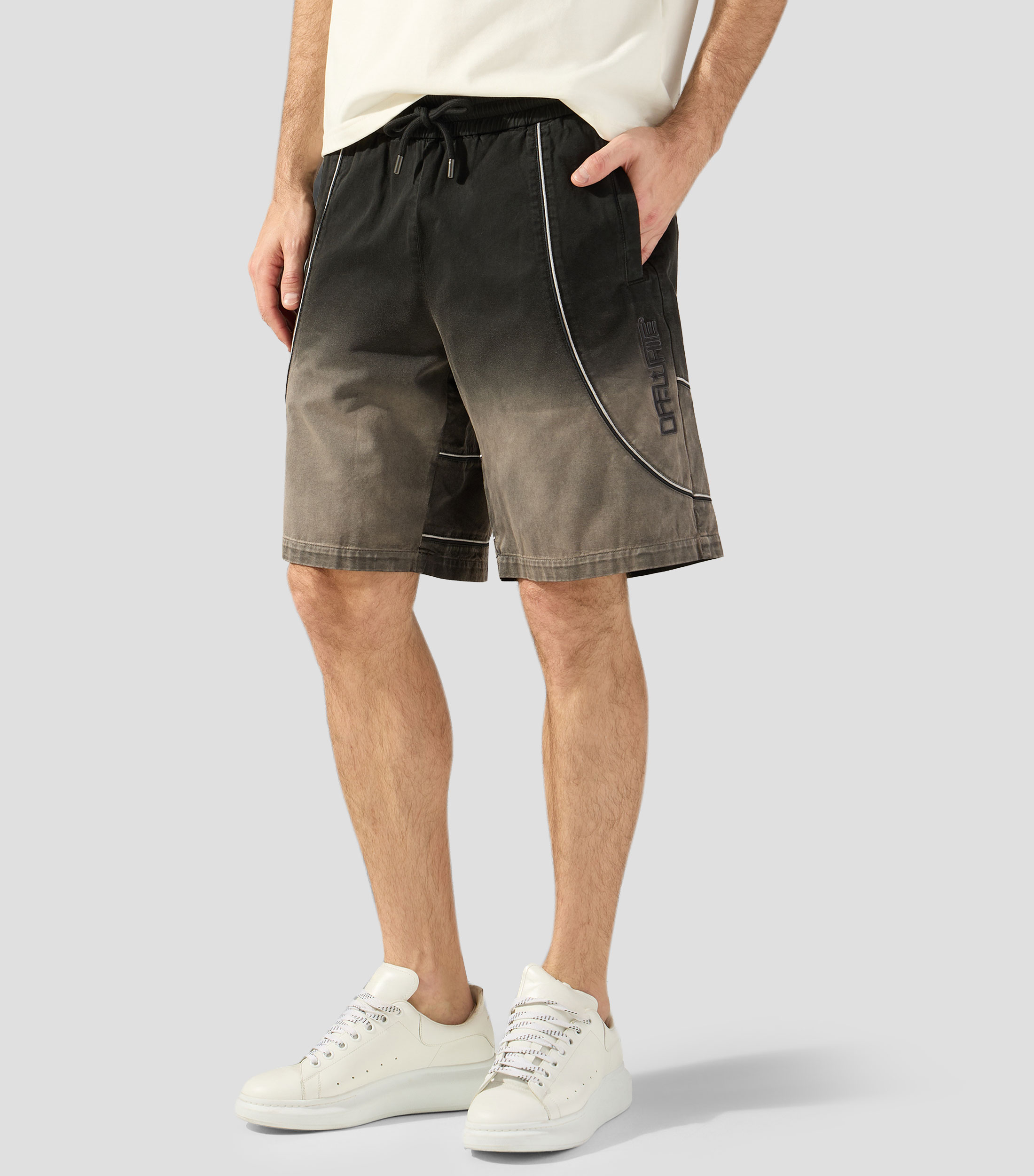 Short deslavado Hombre