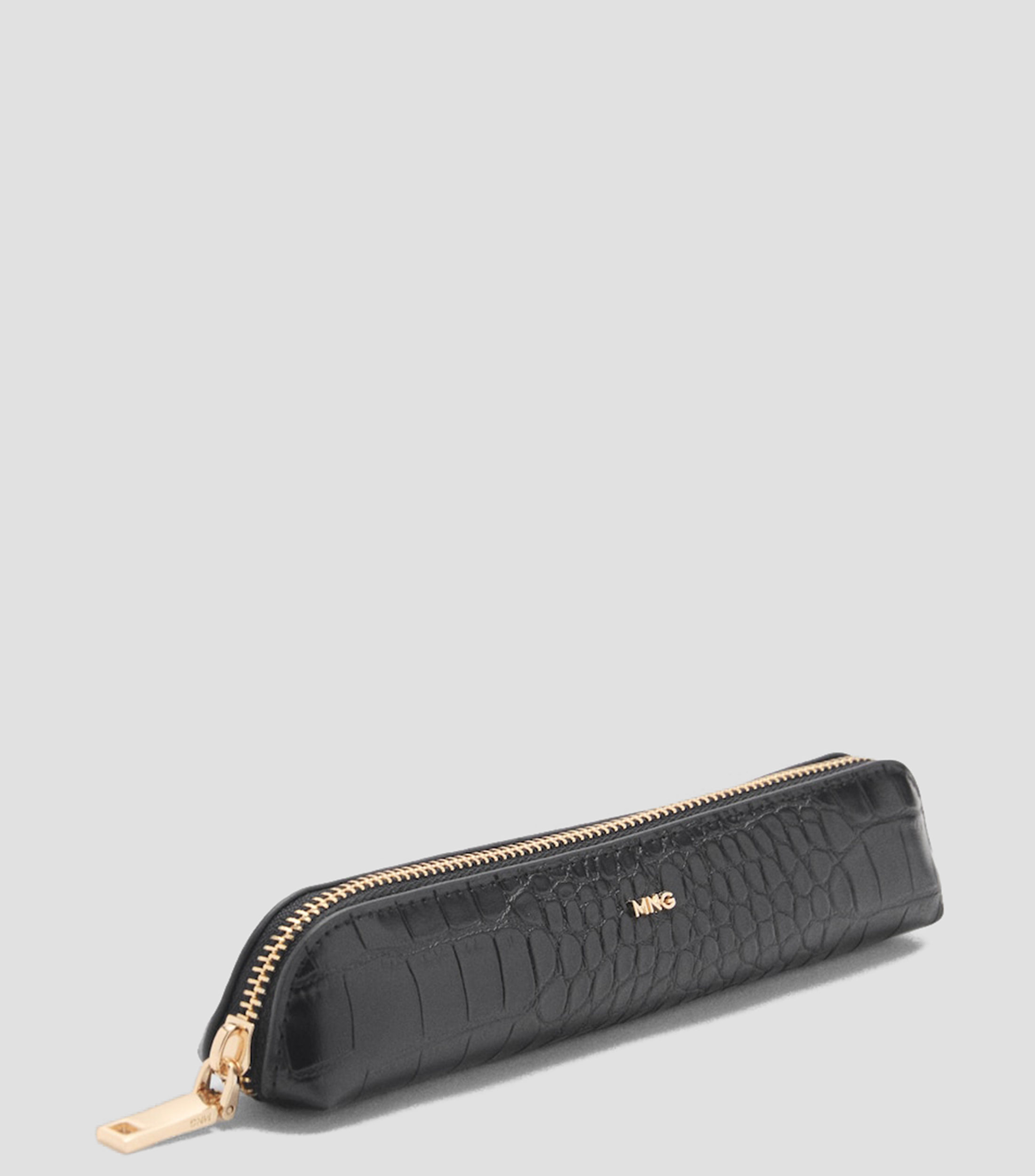 Estuche con animal skin Mujer