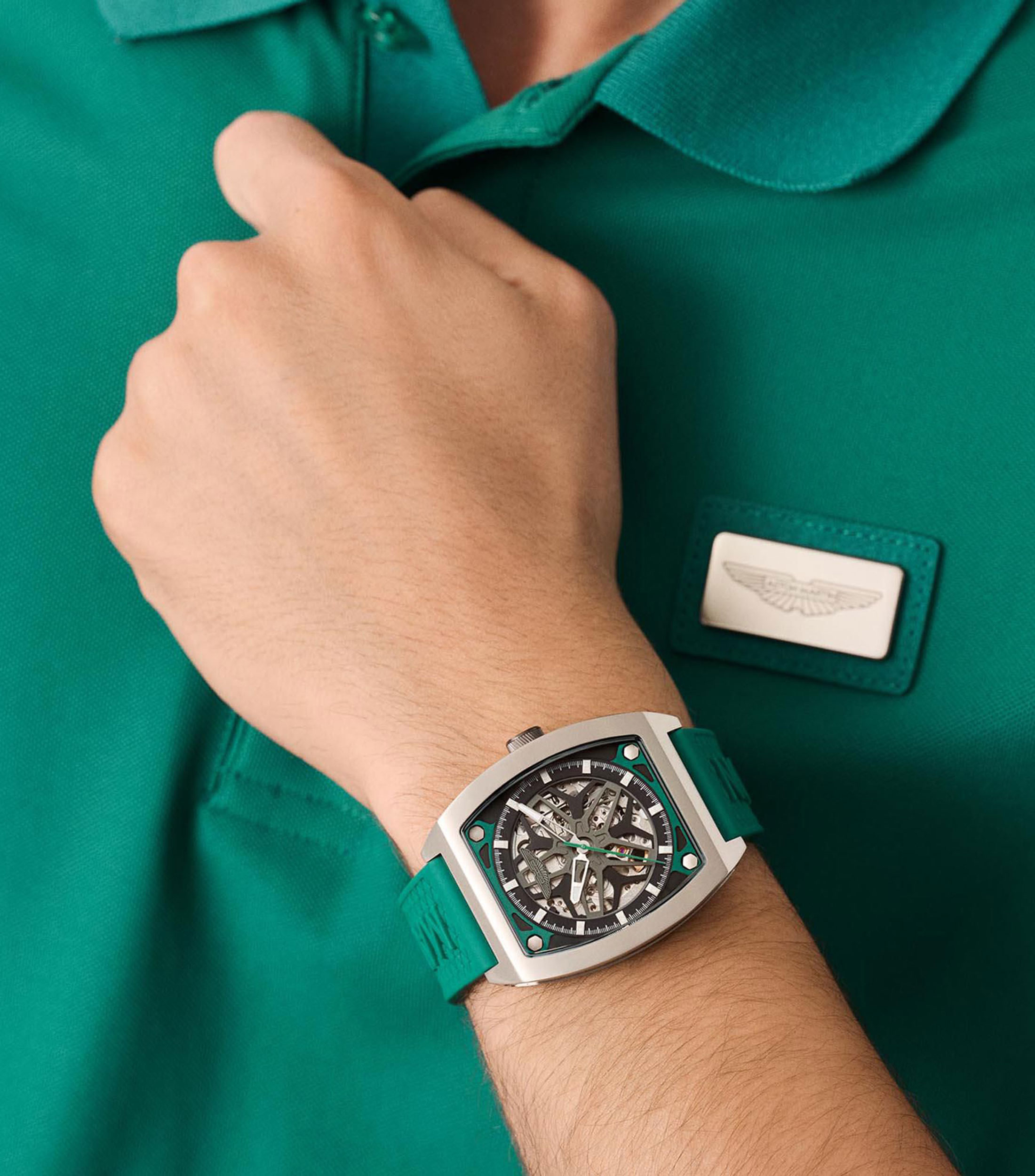 Reloj para hombre Trhill TRGW Automático Casual Gris