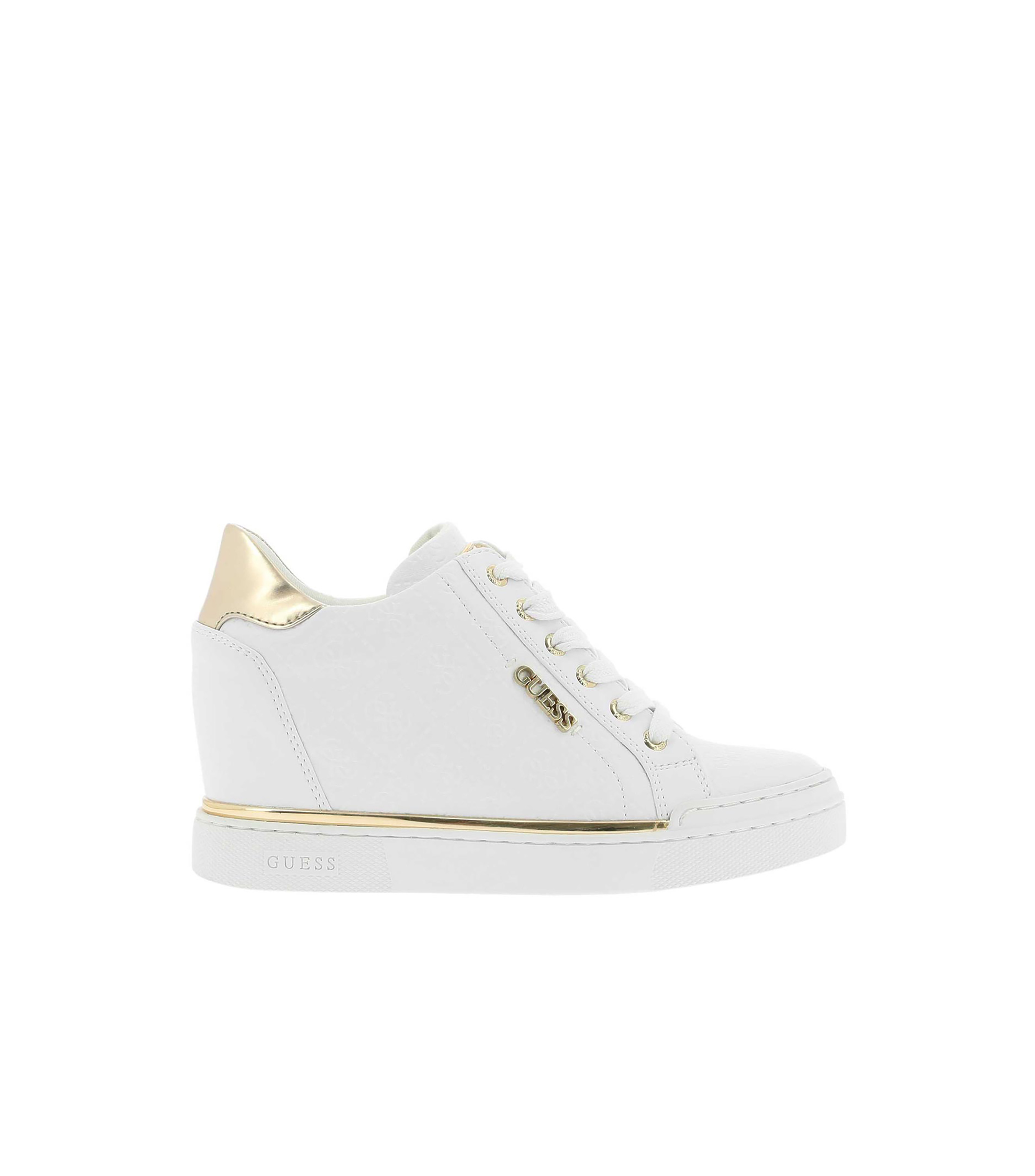 Guess Tenis casuales con tacón medio de cuña Mujer