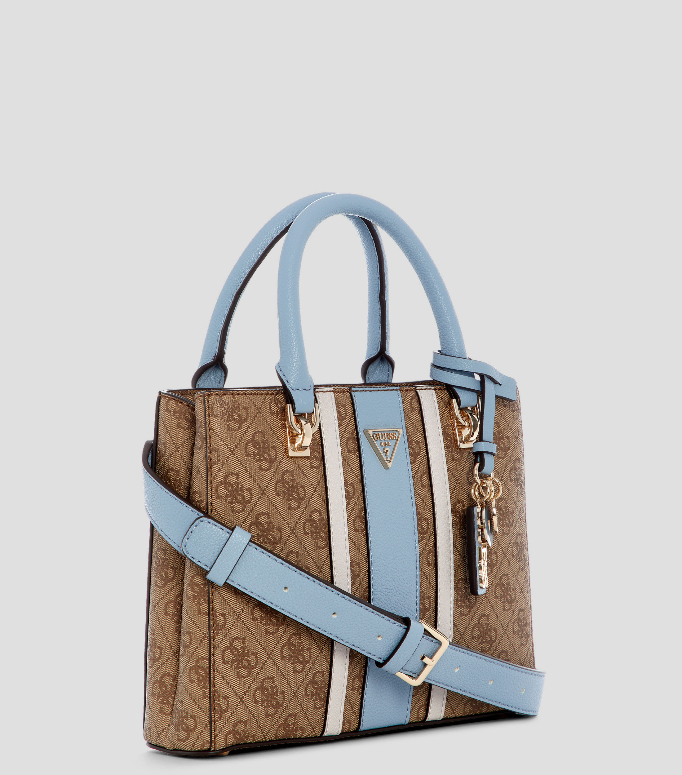 Bolsa satchel estampada Mujer