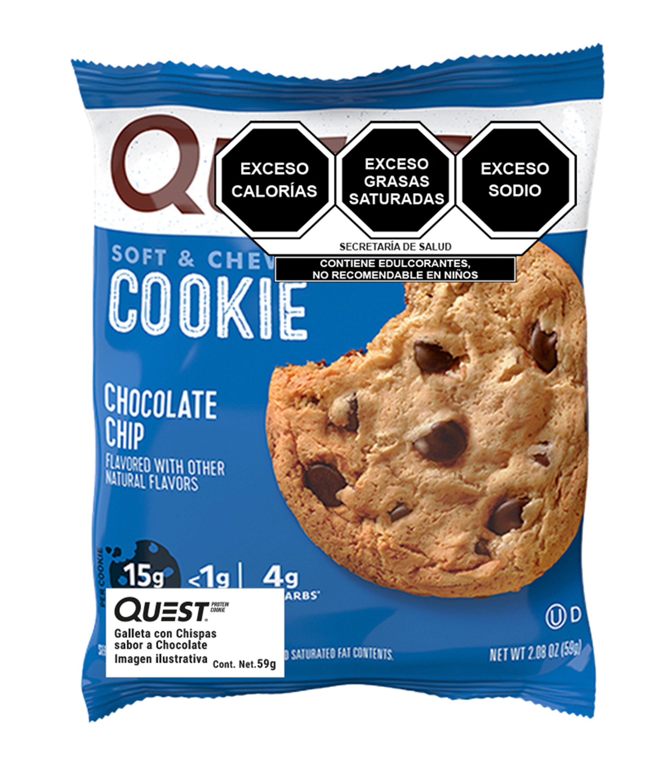 Galleta Chocochips, 59 gr
