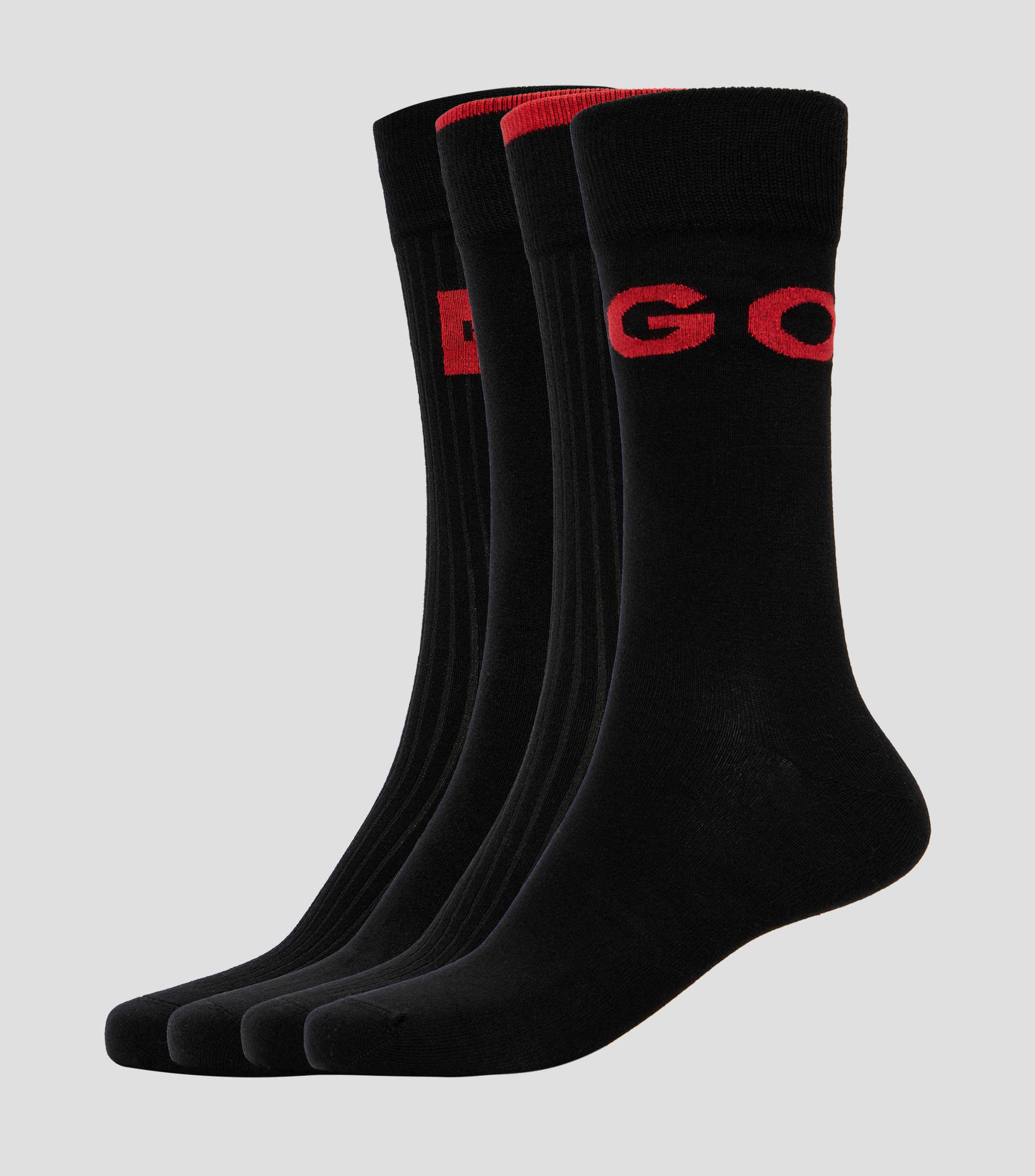 Set 4 calcetines crew Hombre
