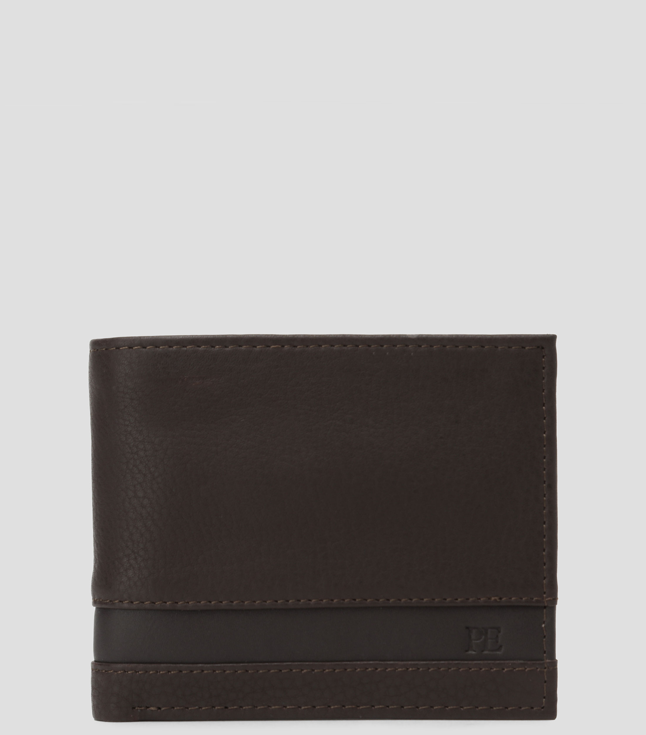 Alpine Swiss Mens Leon Trifold Wallet RFID Safe Genuine Leather Comes In A Gift Box Brown