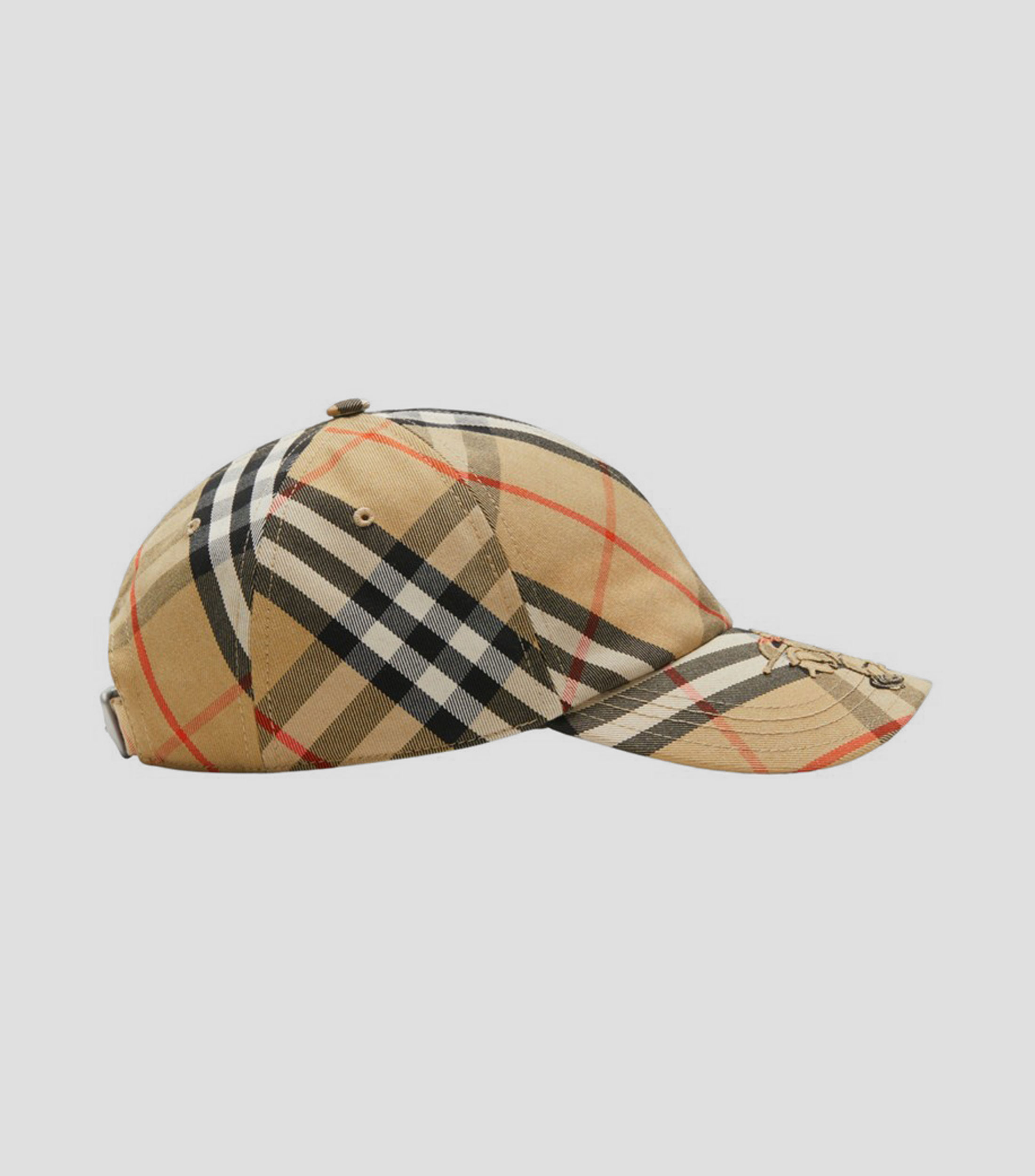 Gorra de cuadros Hombre