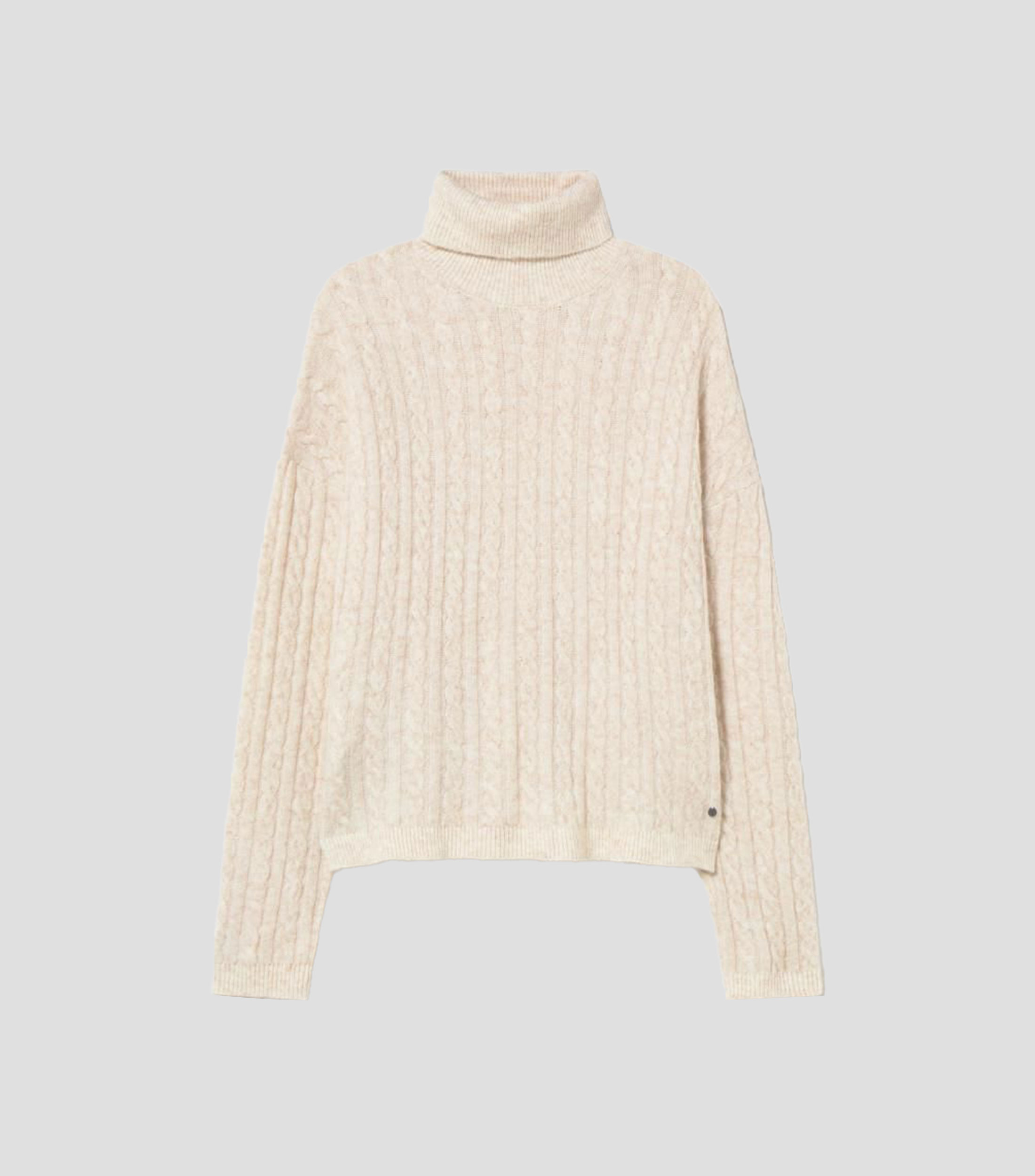 Suéter cuello de tortuga Mujer