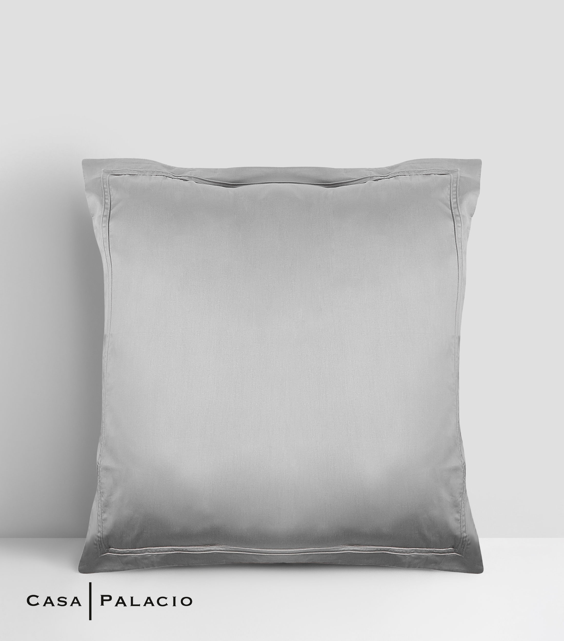 Funda para Almohada Euro en algodón orgánico Triomphe platino