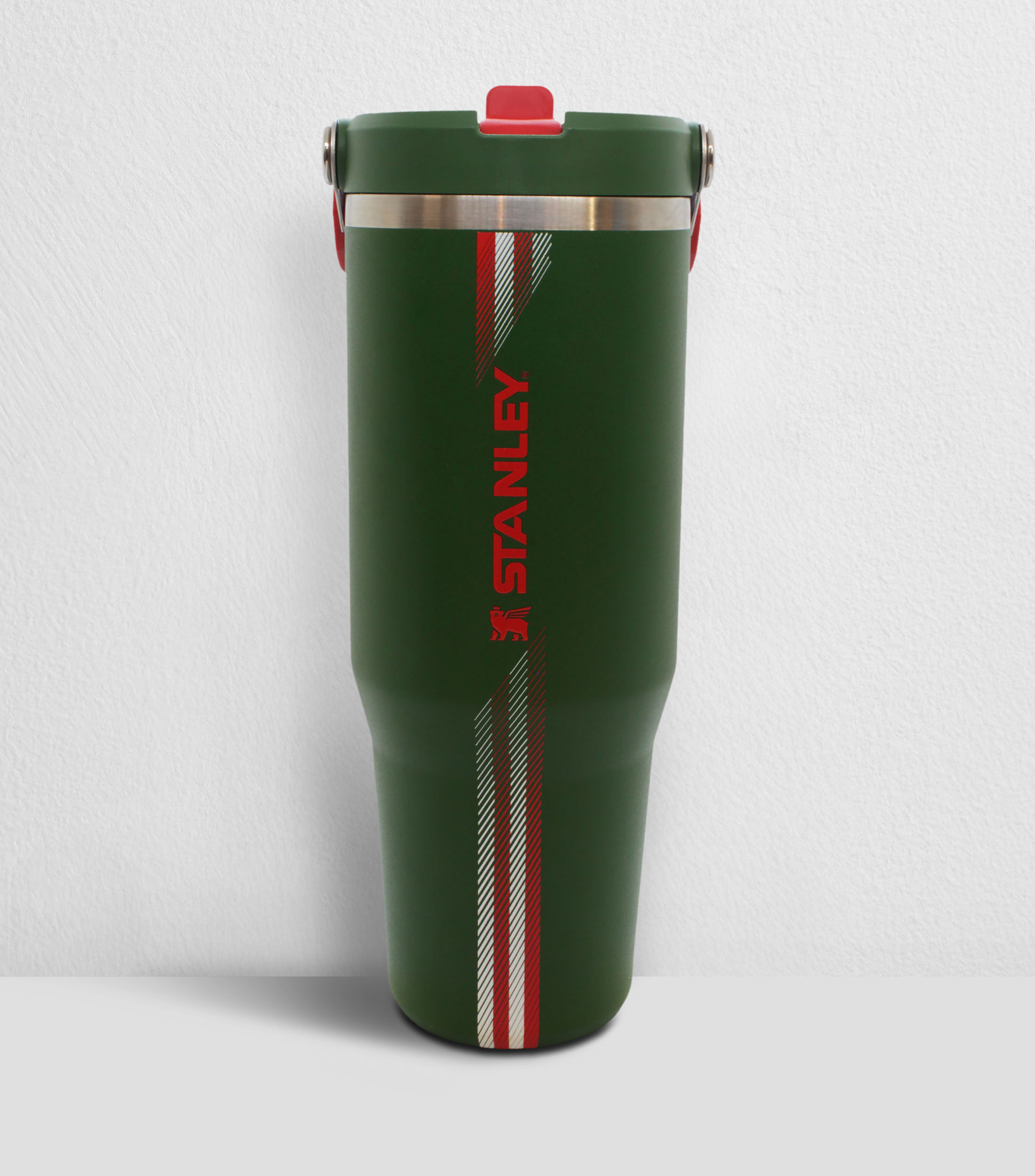 Termo México en acero inoxidable con popote, 887 ml