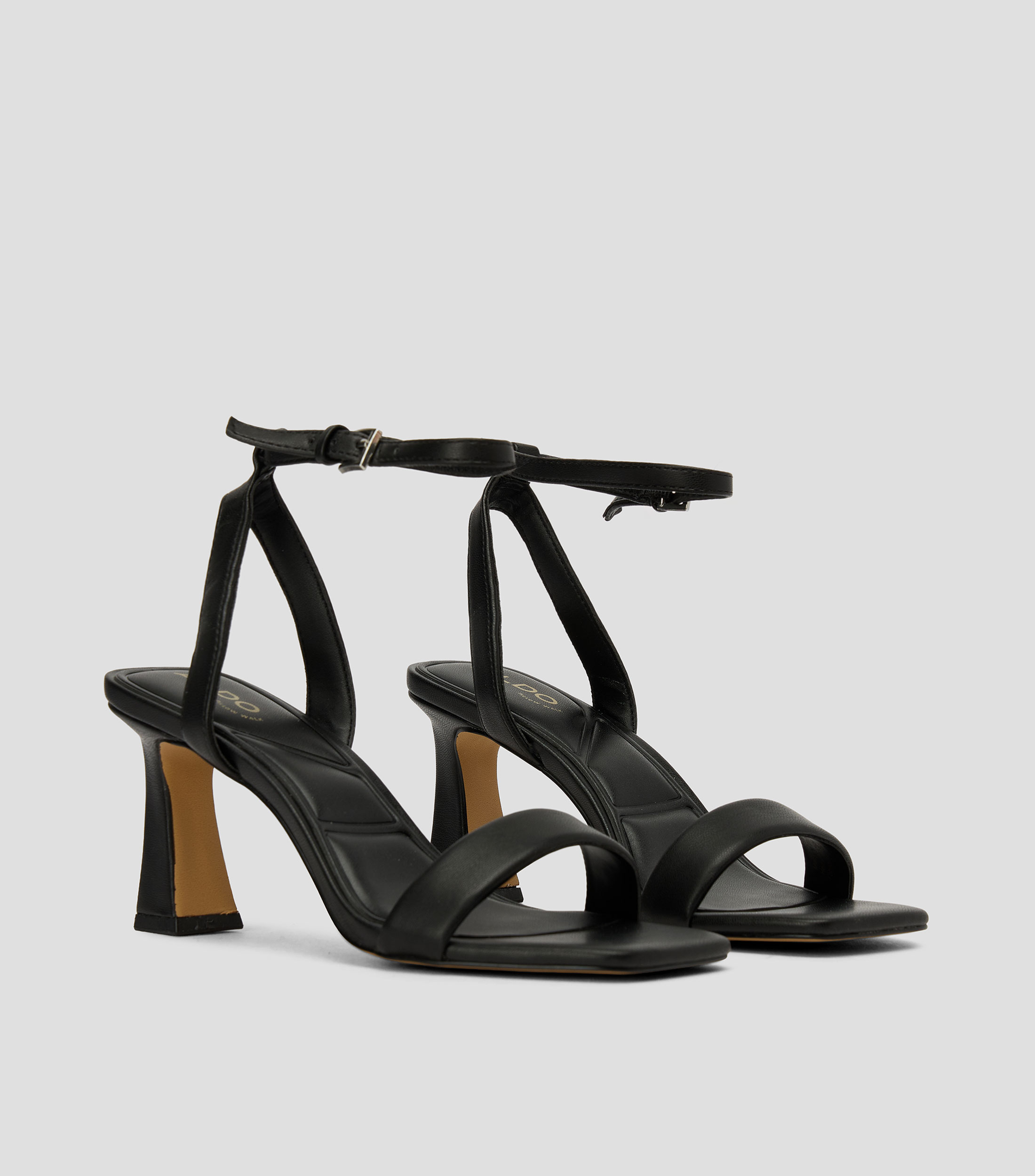 Sandalias con tacón medio cuadrado Austorai Mujer
