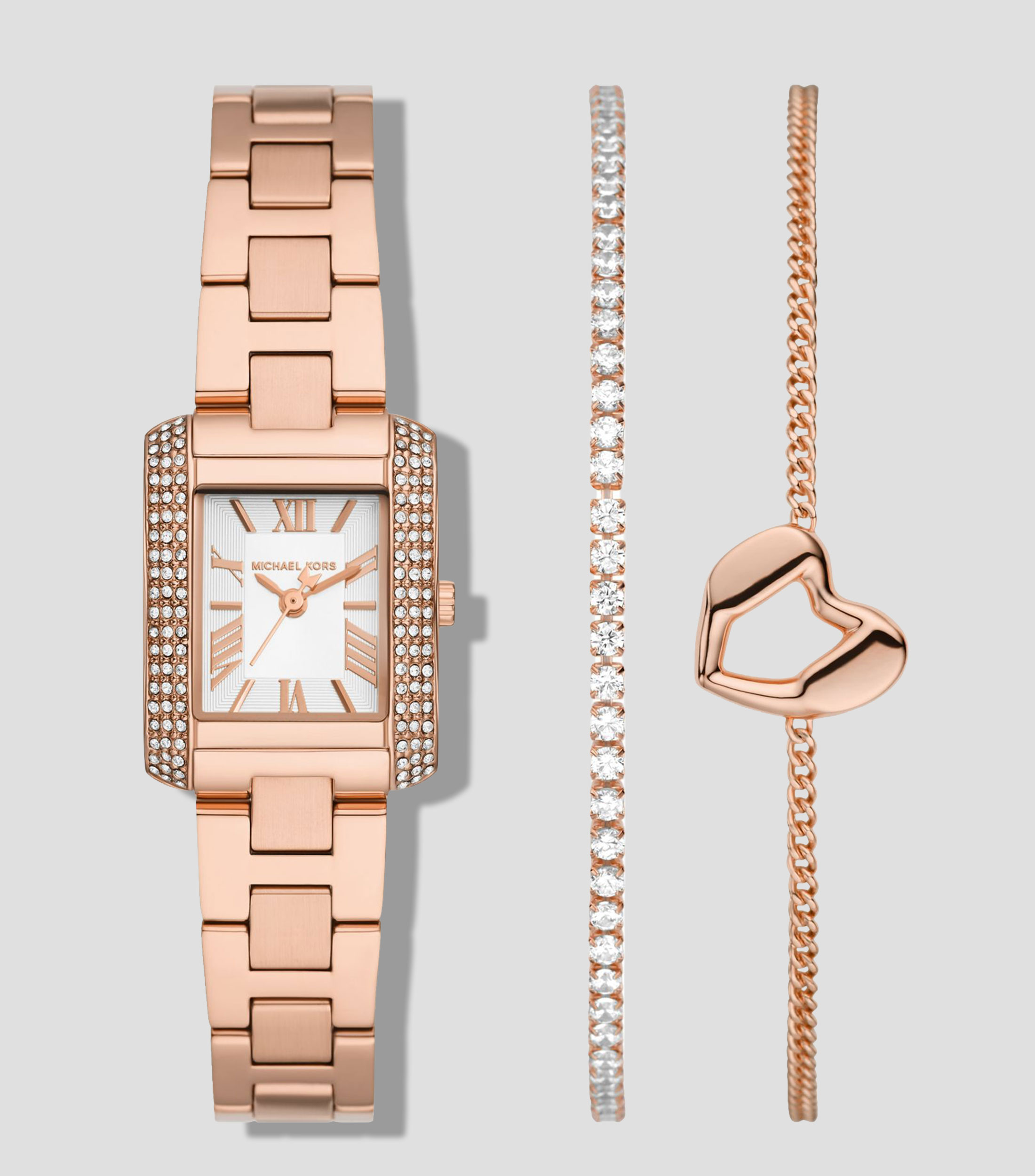 Set de Reloj y Pulseras para Mujer