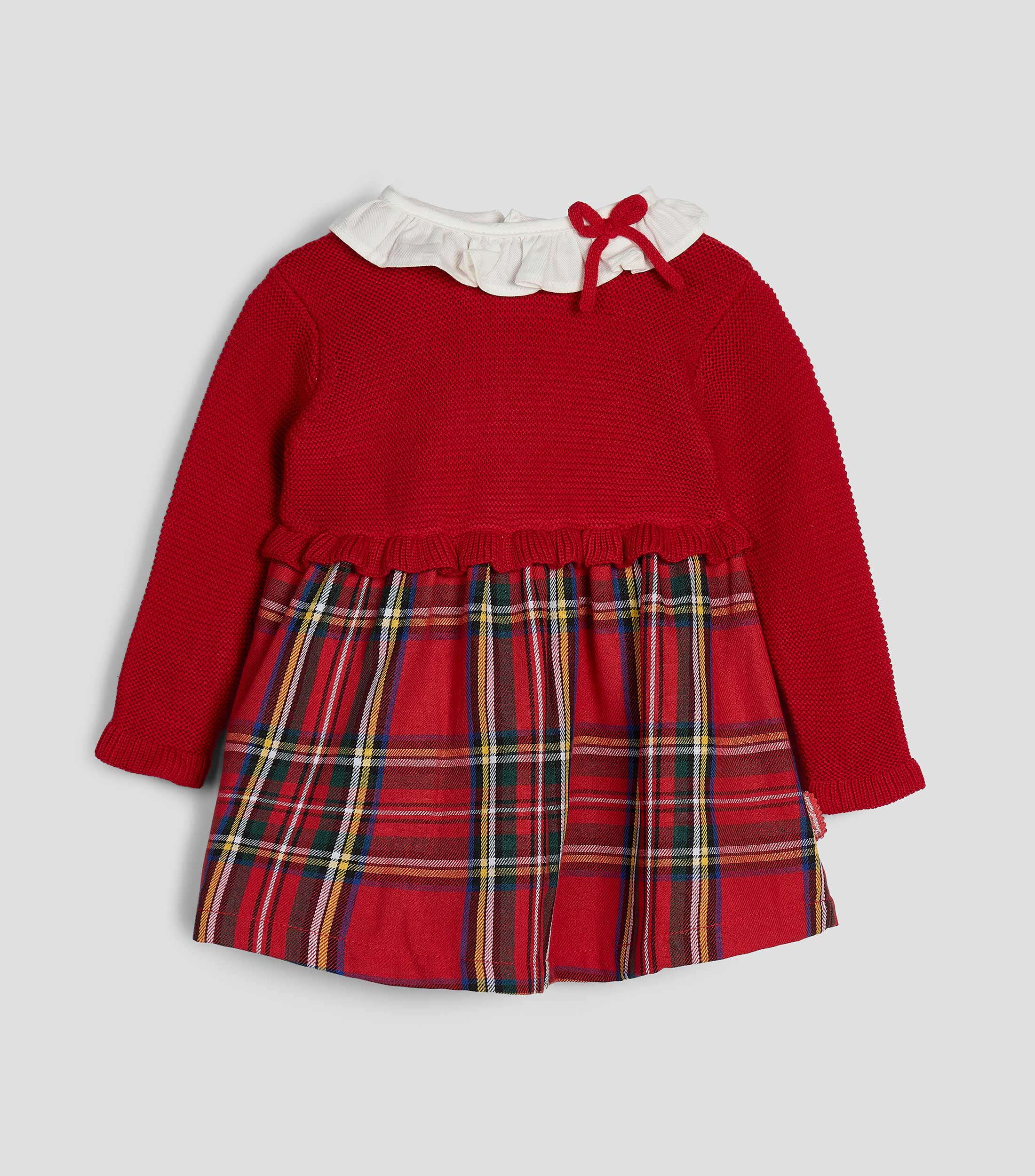 Vestido con cuadros Bebé