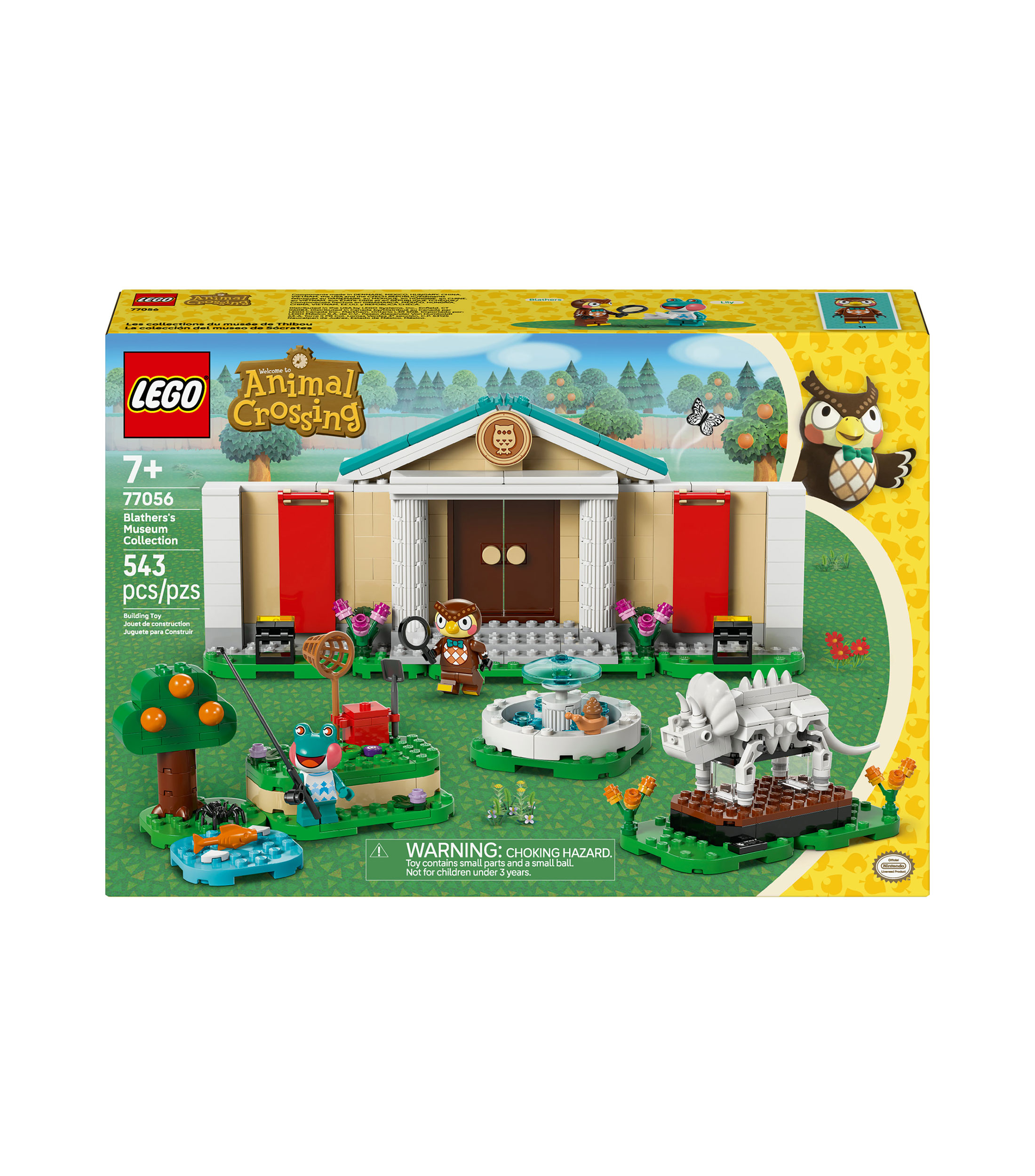 Lego Animal Crossing La colección del museo de Sócrates 77056