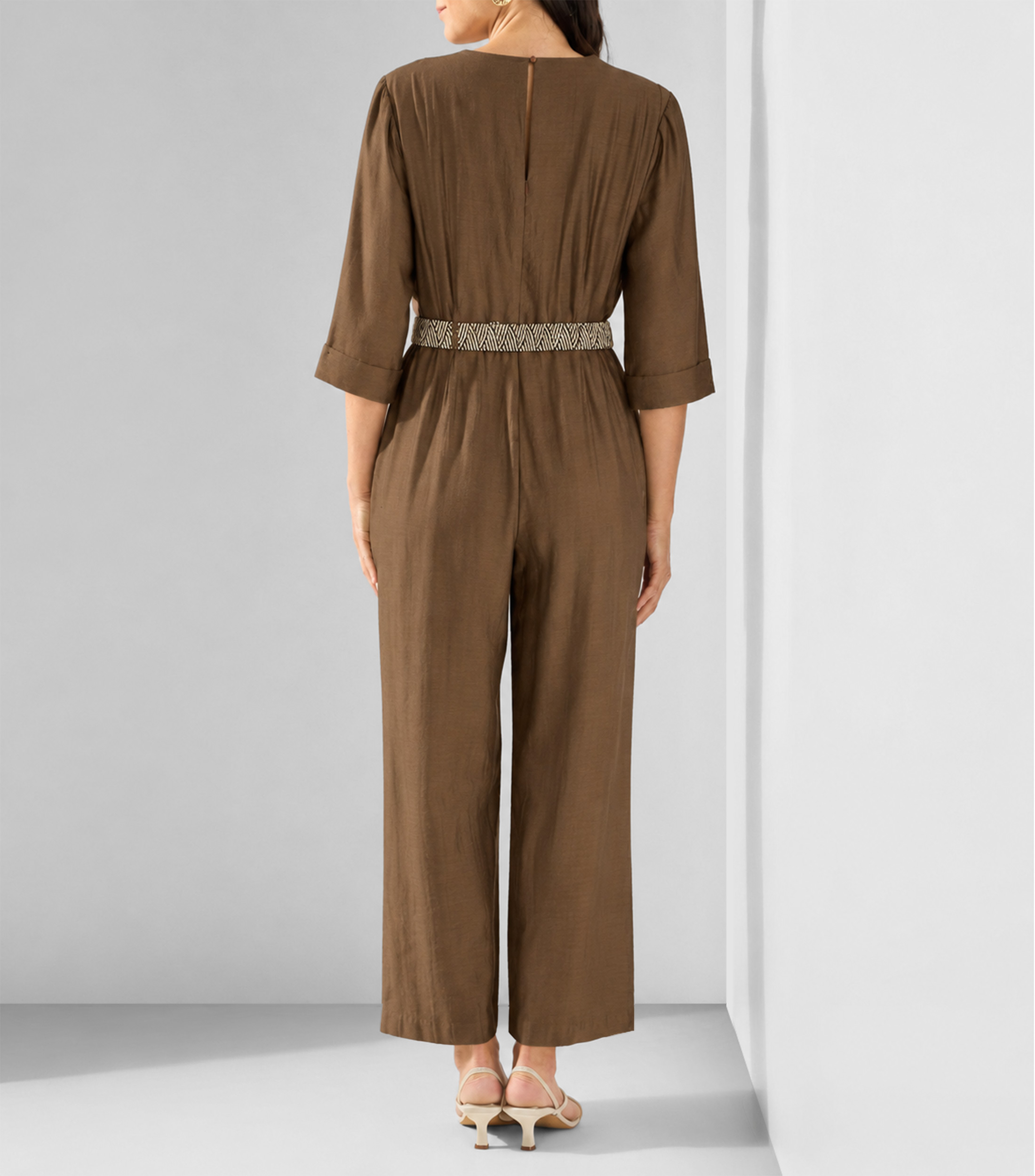 Jumpsuit corte regular Mujer