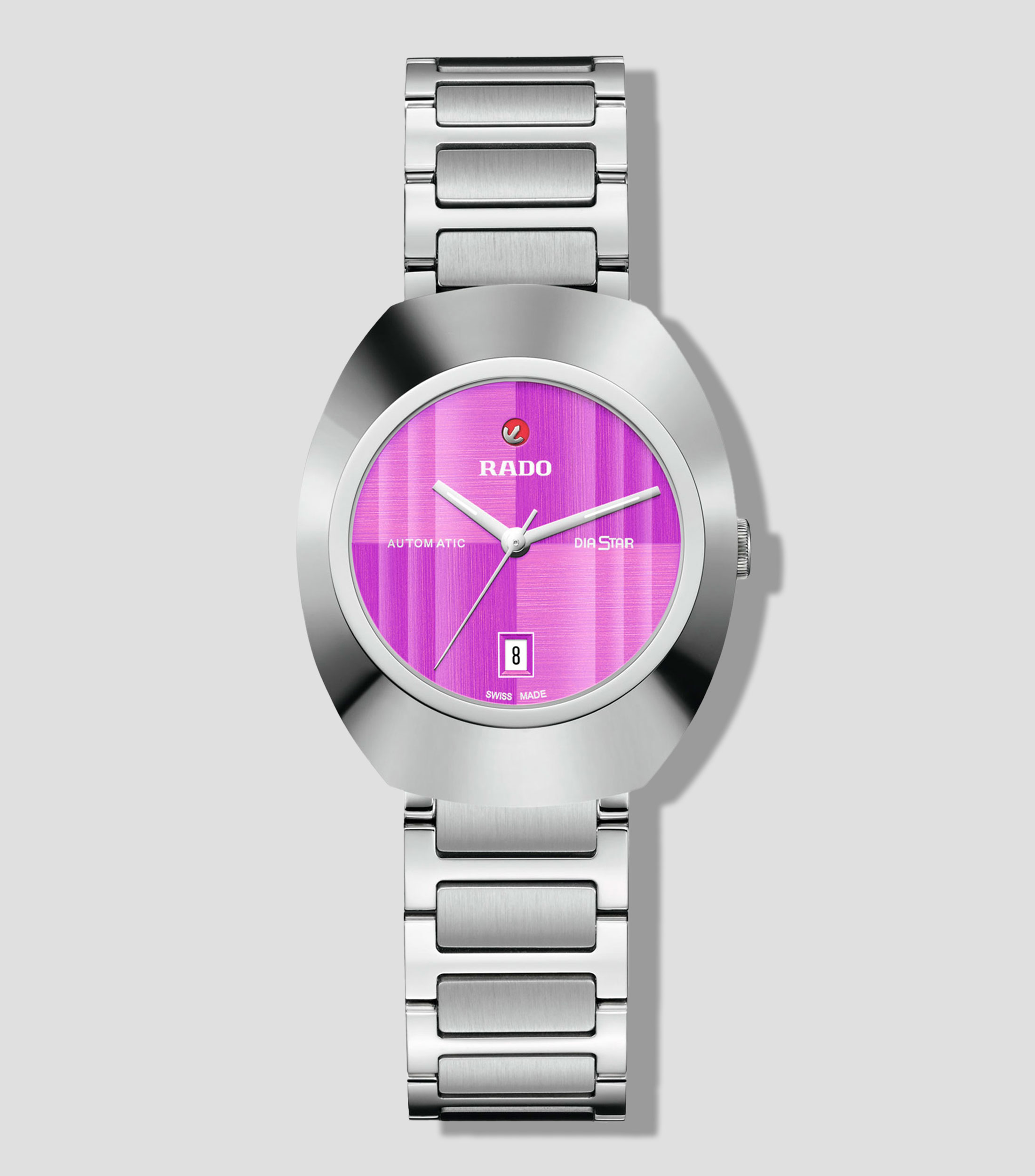 Reloj para mujer DiaStar Original Casual Plateado