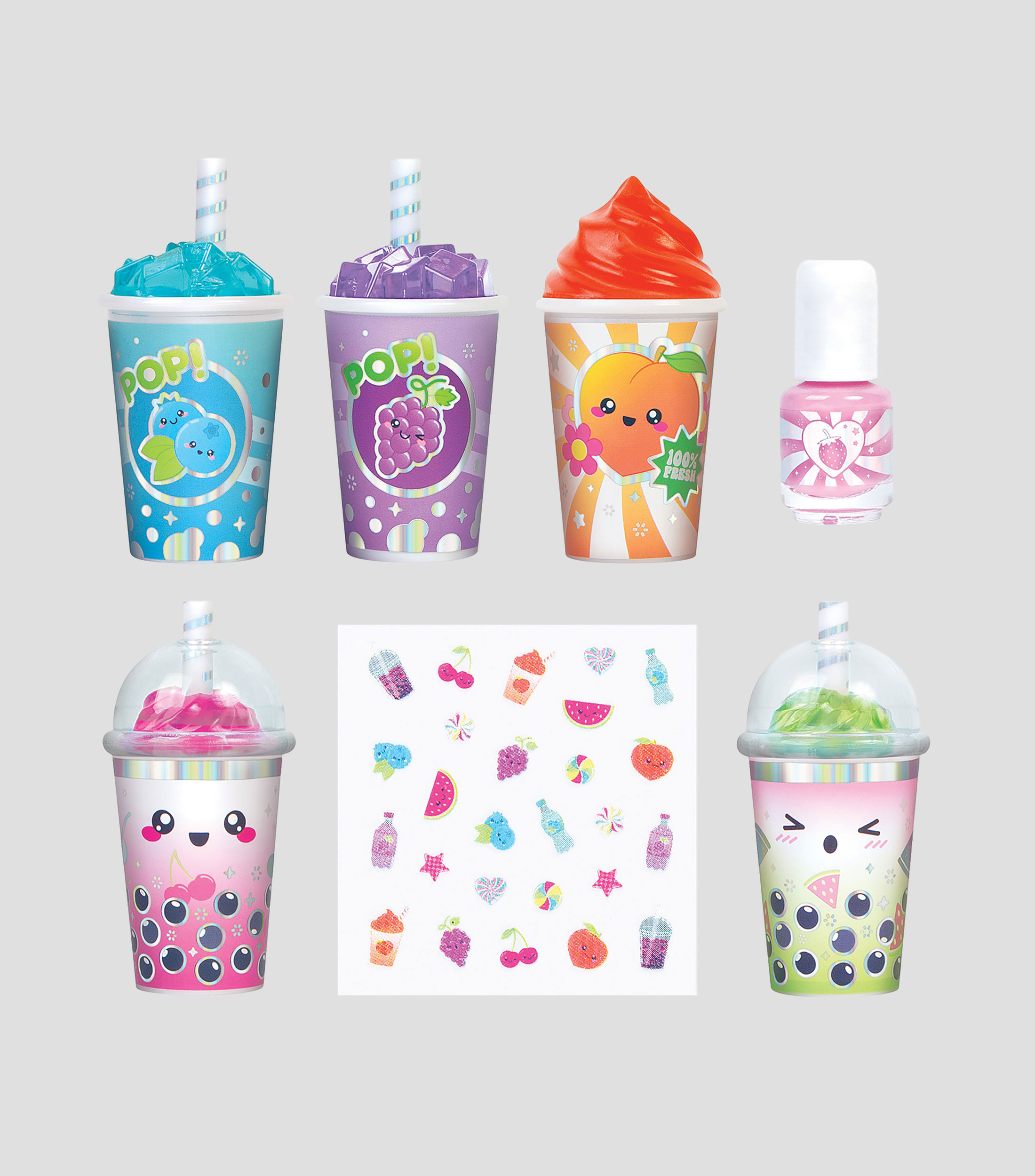 Set de Cosméticos Frutales Máquina Expendedora