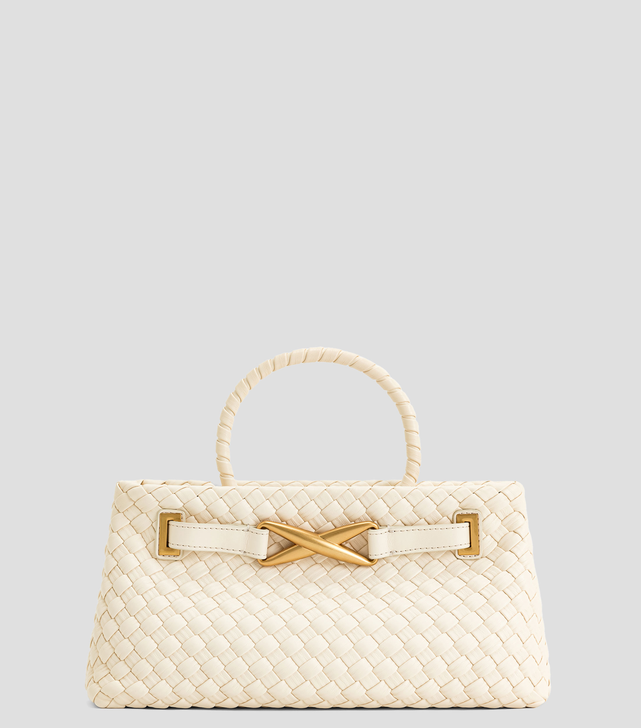 Bolsa tote blanco Elora lisa Mujer