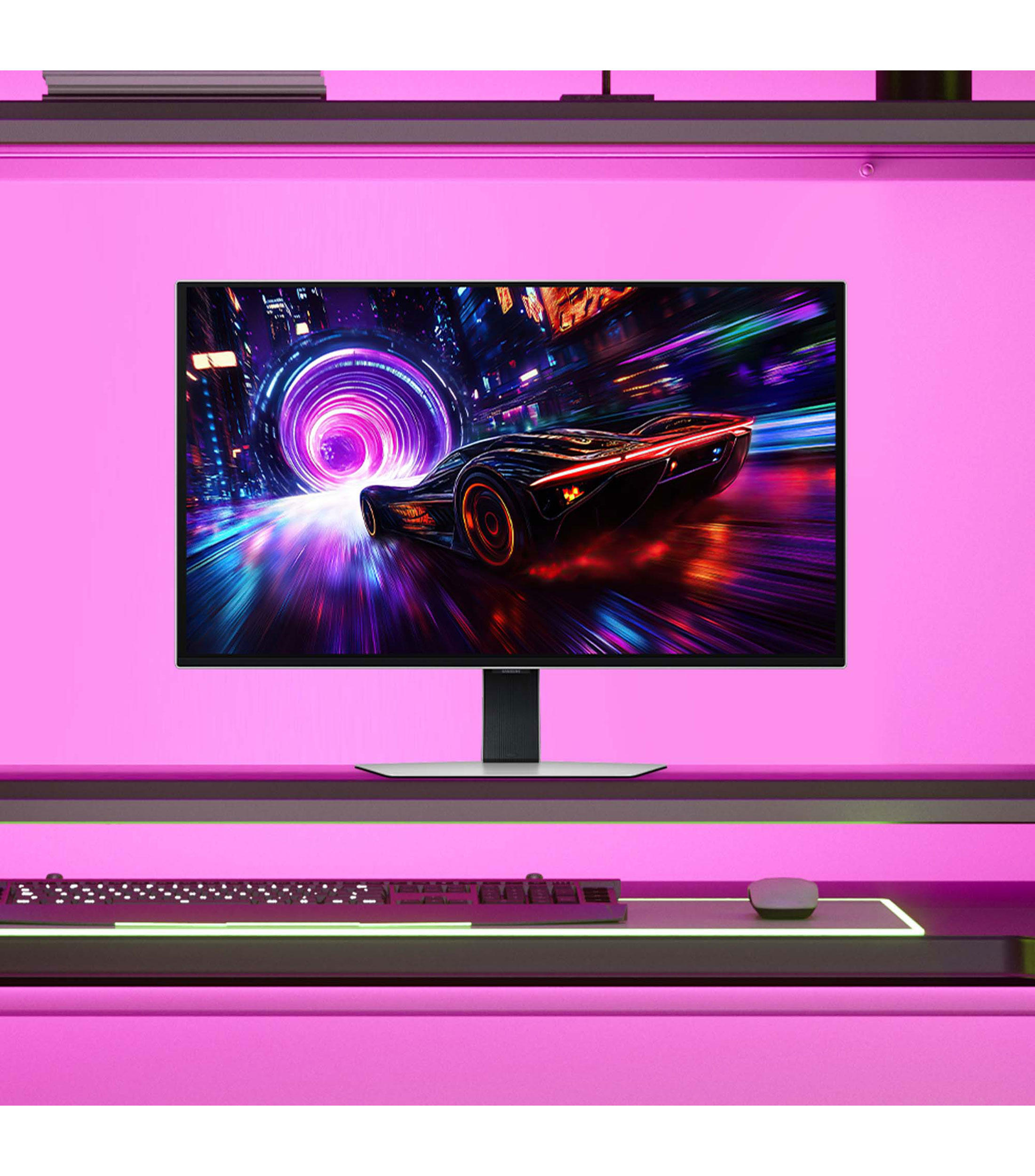 Monitor Gamer 32 Pulgadas, Plana, OLED G8 Odyssey