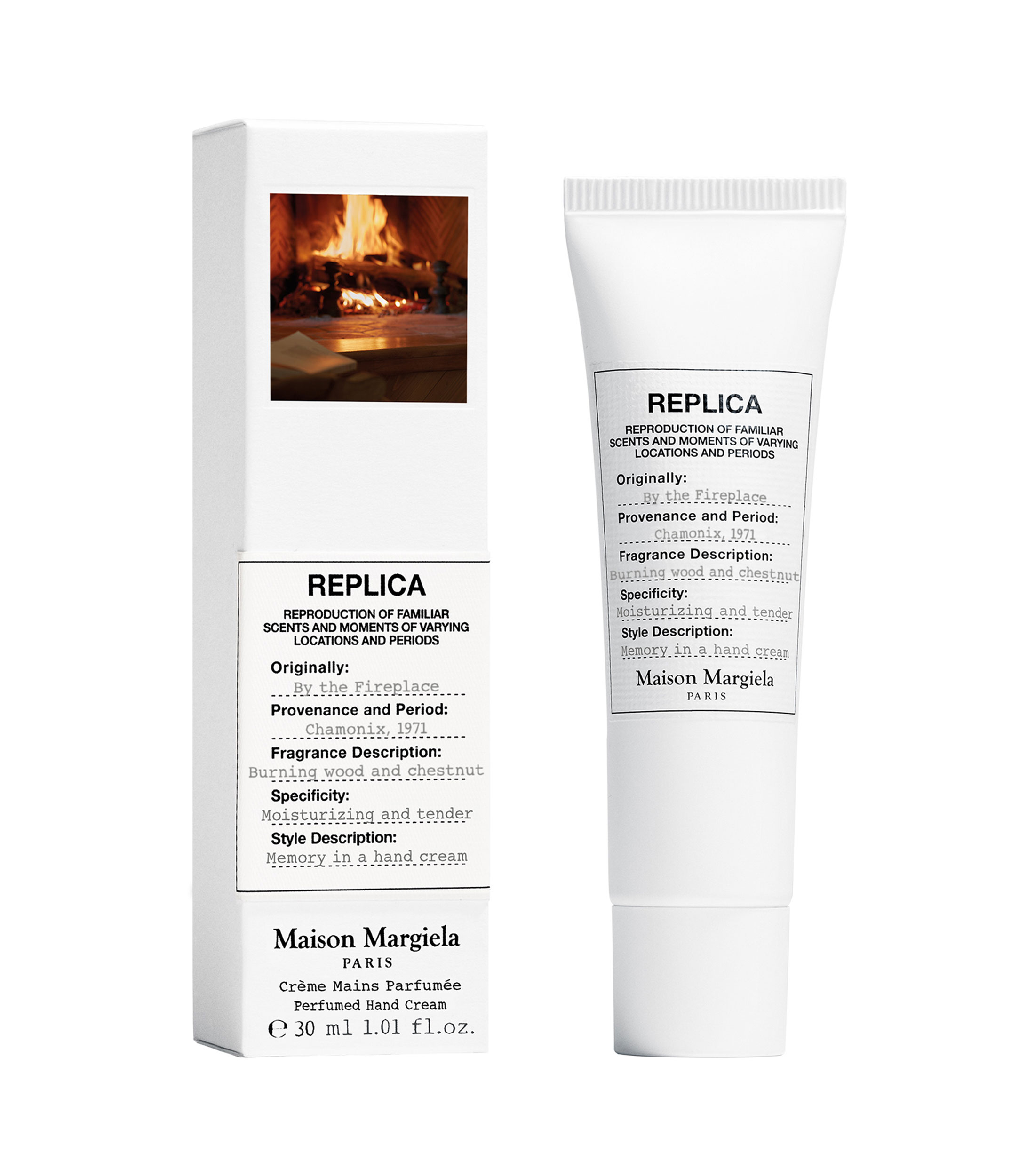 Crema para manos Replica By The Fireplace, 30 ml