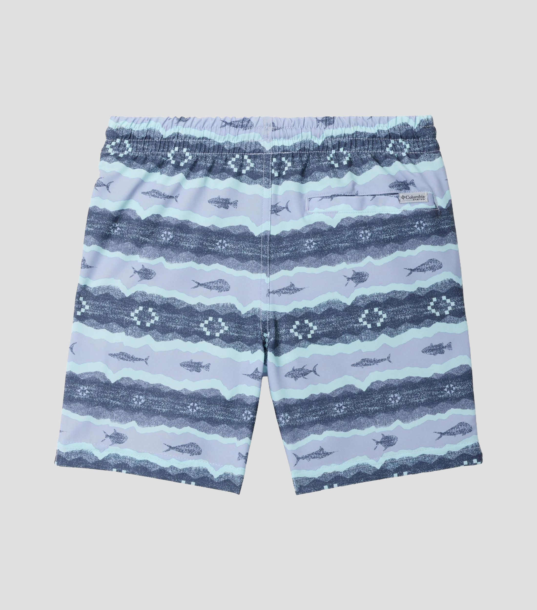 Traje de baño corto con estampado Niño