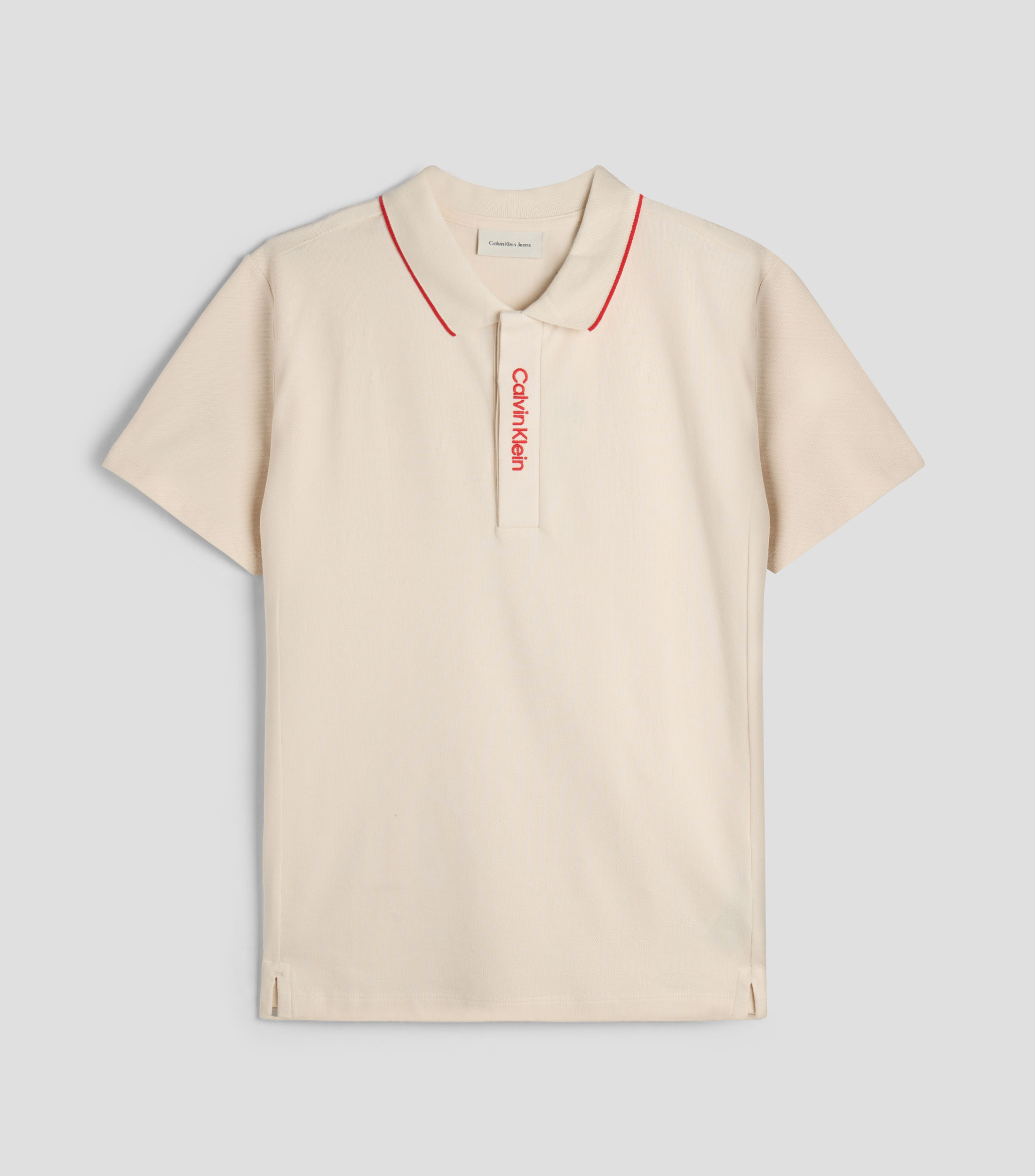 Playera tipo polo manga corta lisa Niño