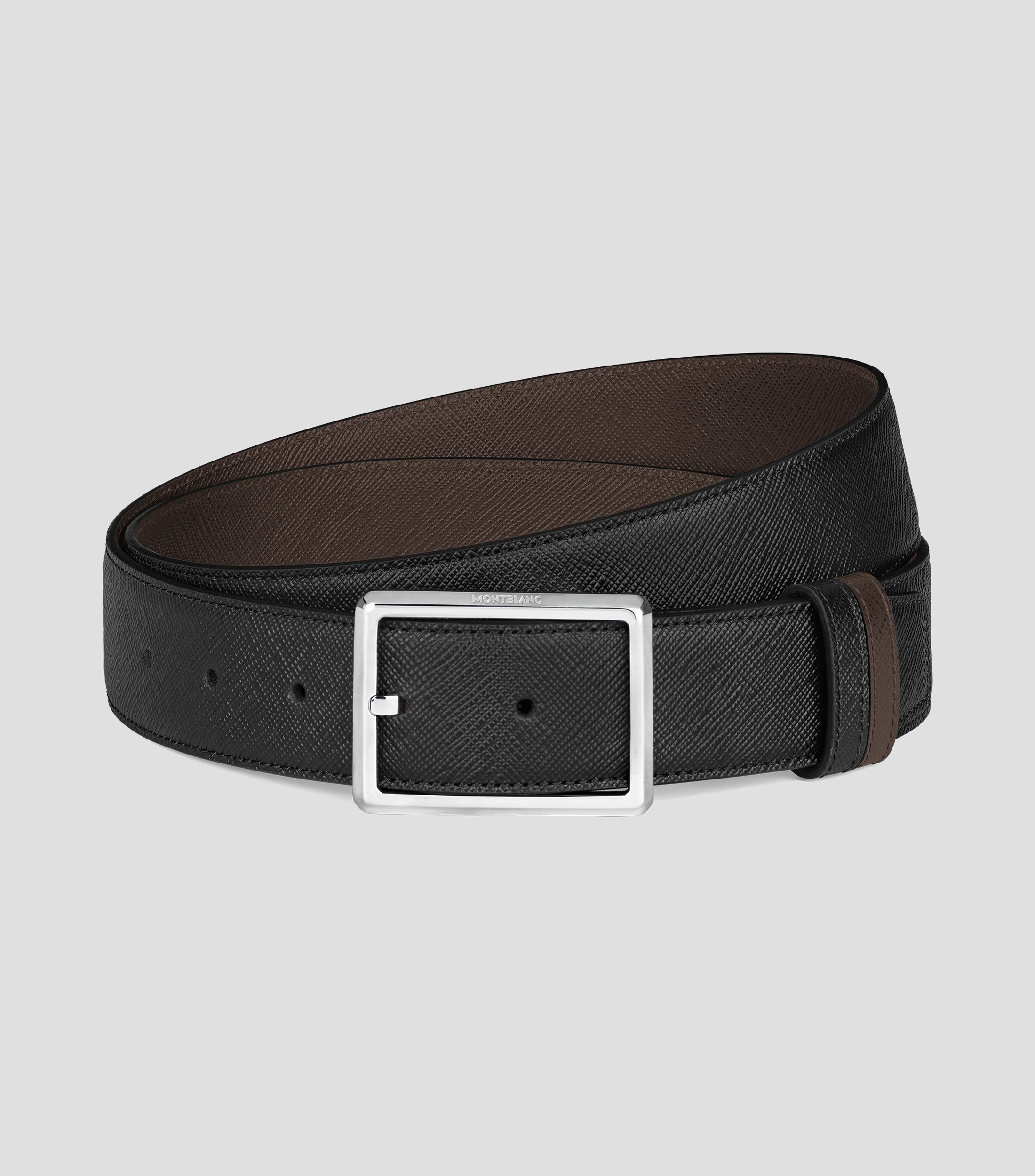 Cinturón reversible de piel 35 mm Unisex