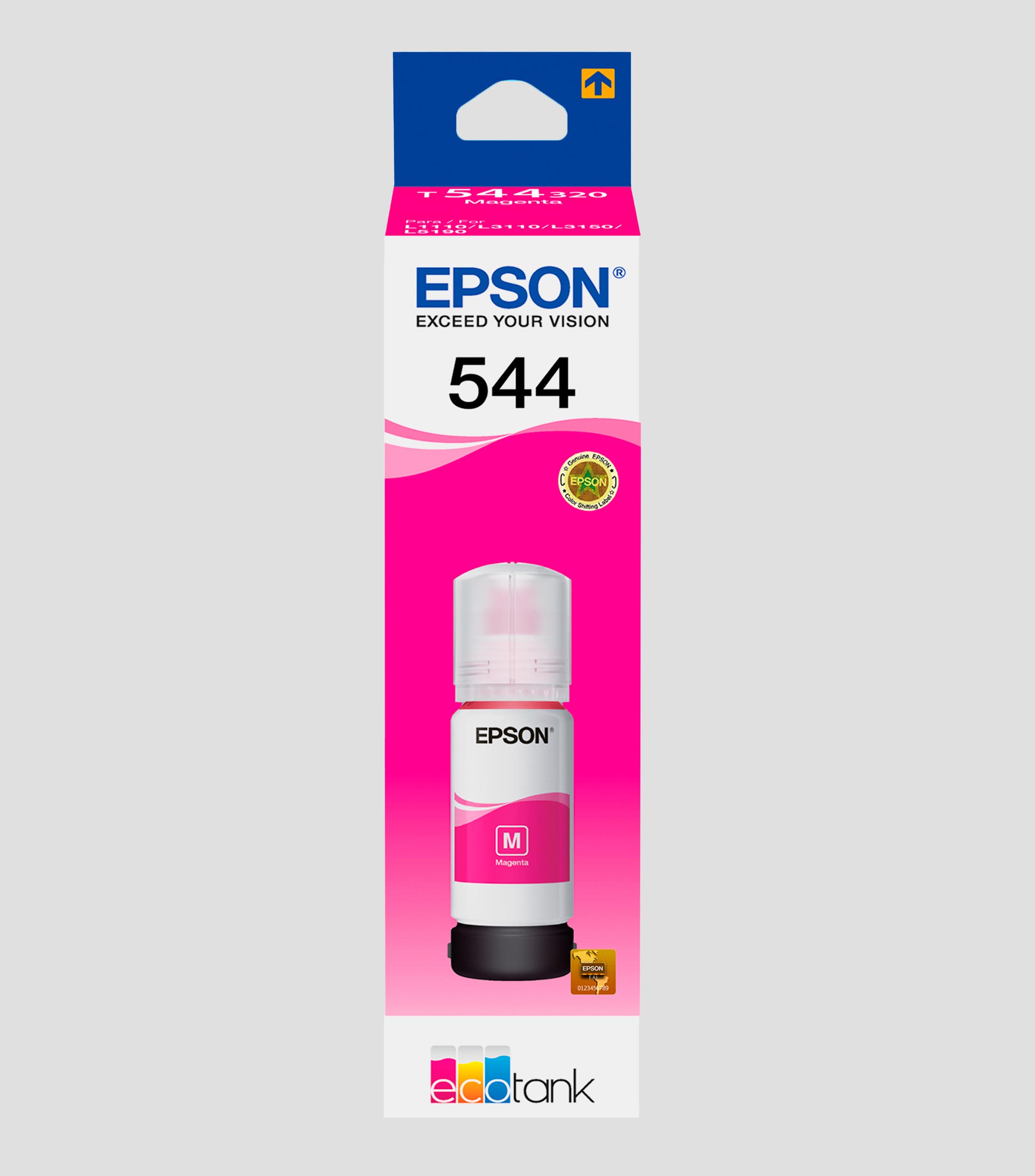 Botella de Tinta 544 Magenta, 65 ml