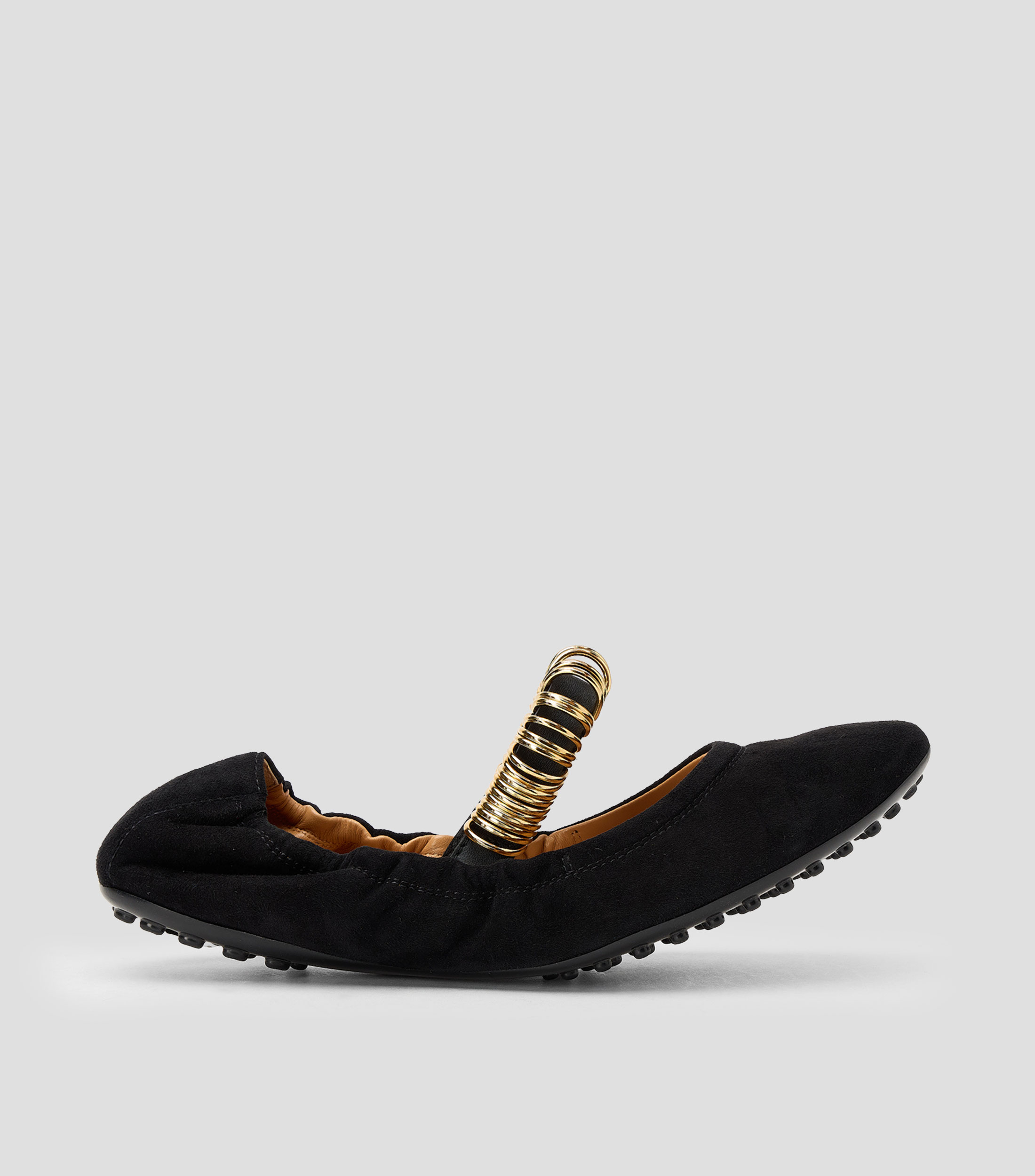 Flats Dee Fascia Anelli en piel con anillas Mujer