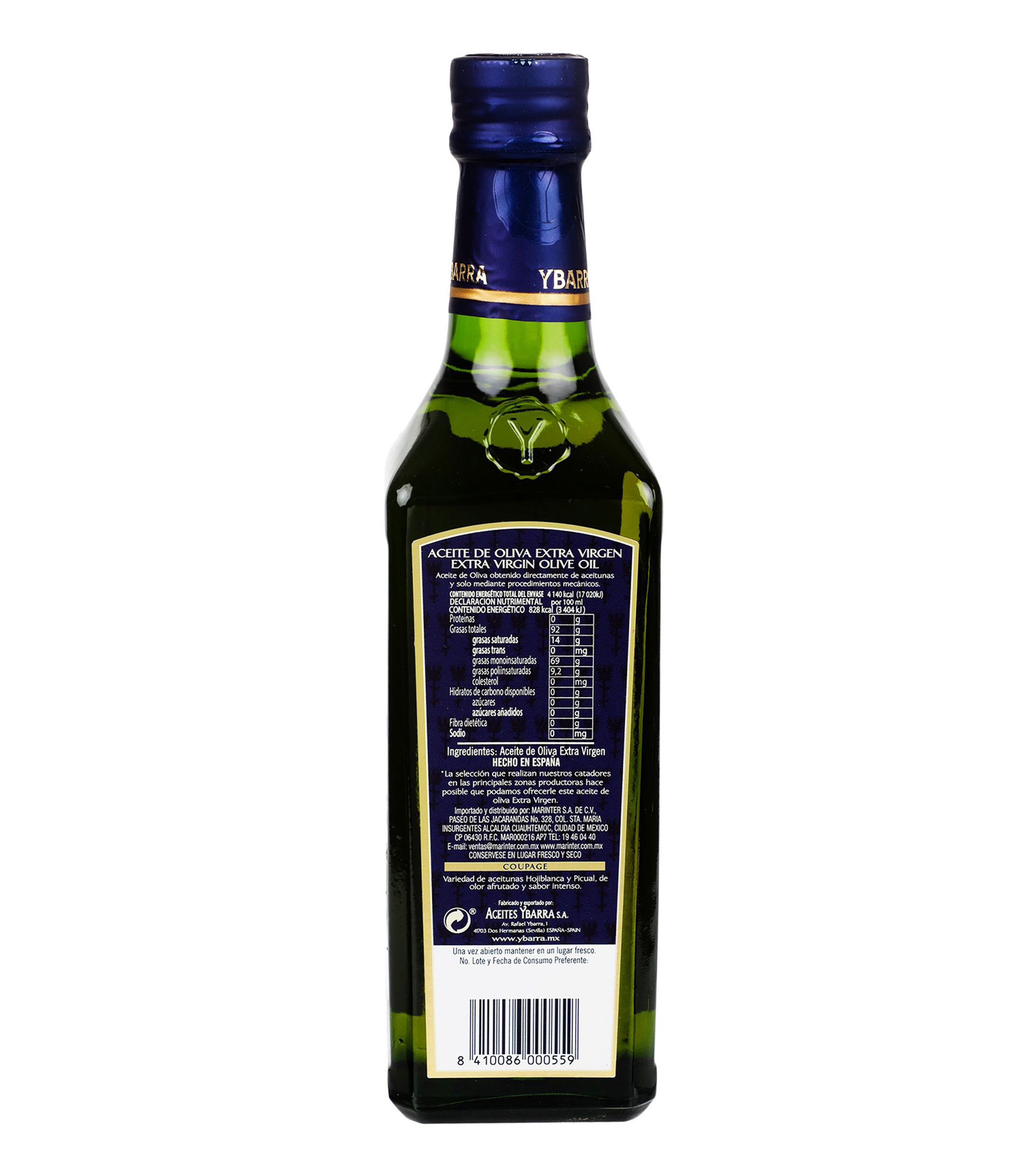 ACEITE OLIVA YBARRA EXT V SELEC ESP 500M