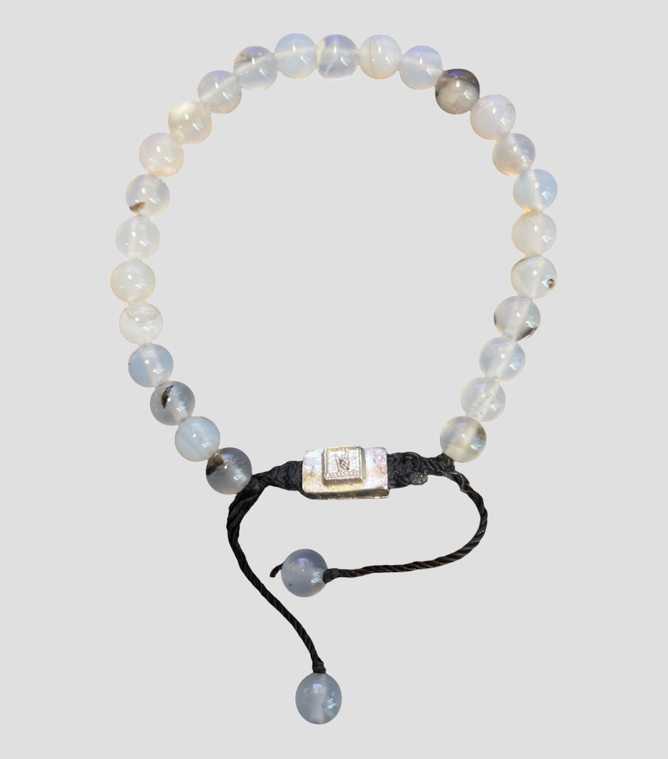 Pulsera de piedra ágata Unisex