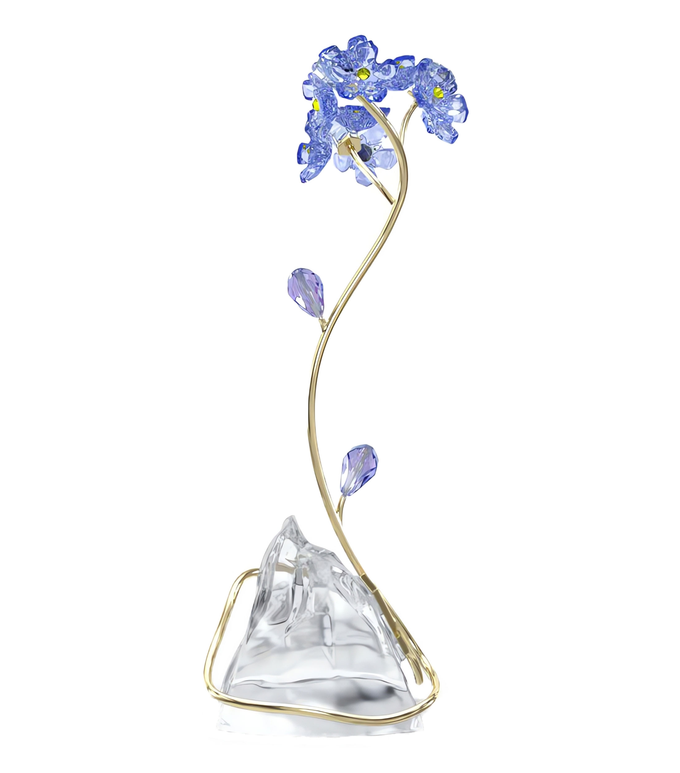 Figura Florere Forget Me Not en Cristal