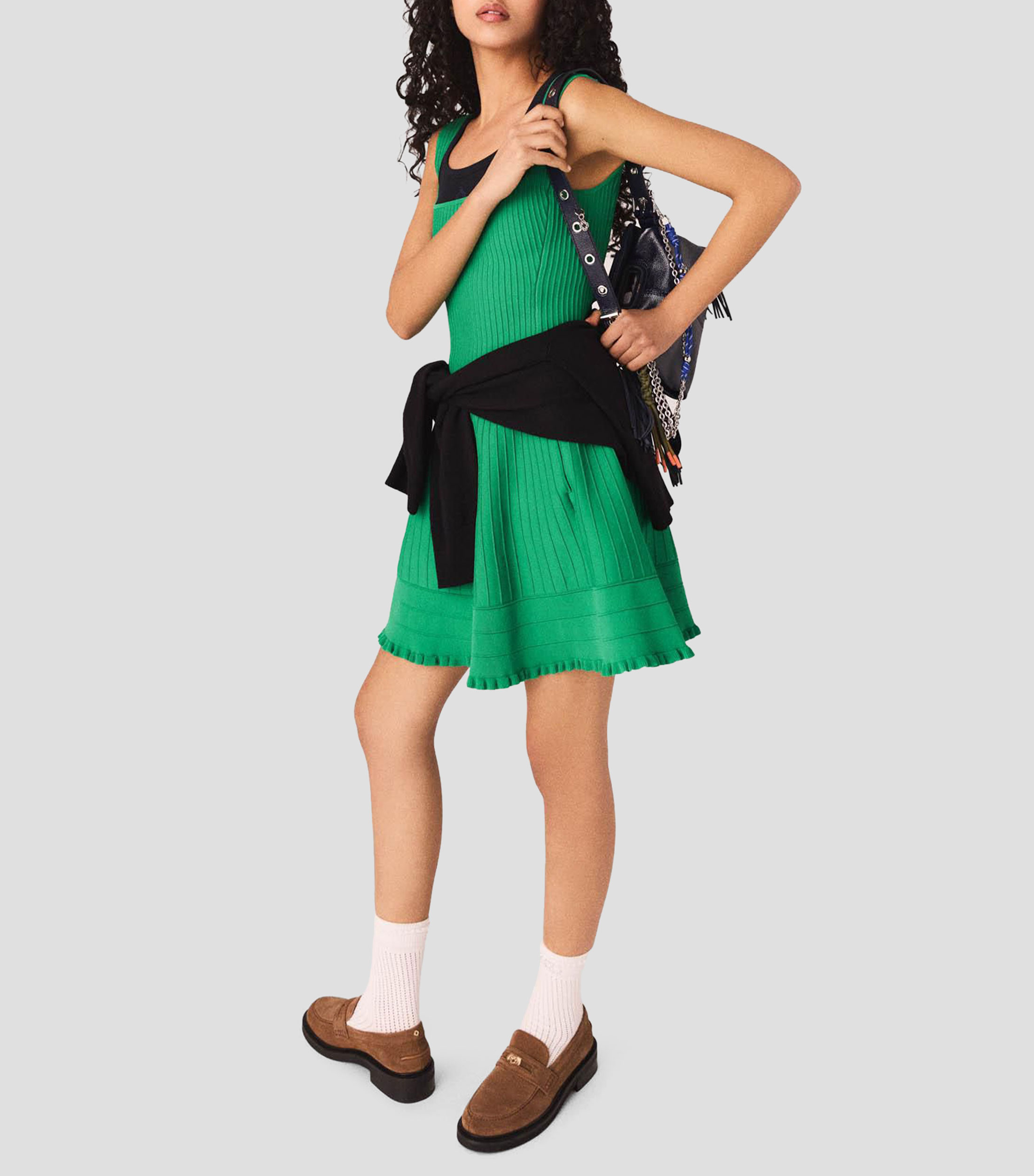 Vestido corto liso Rutell Mujer