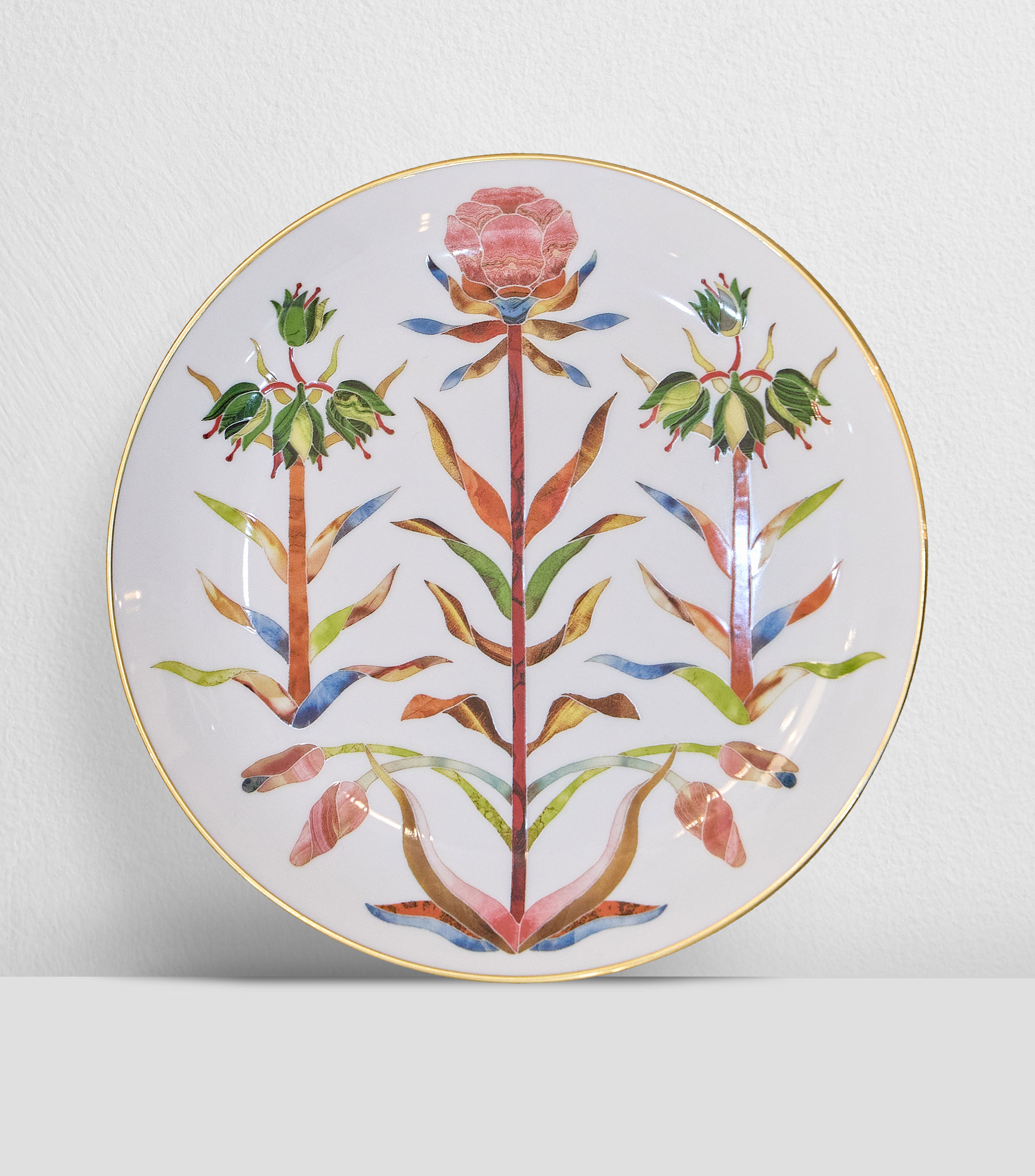 Plato para pan Grand Tour en porcelana