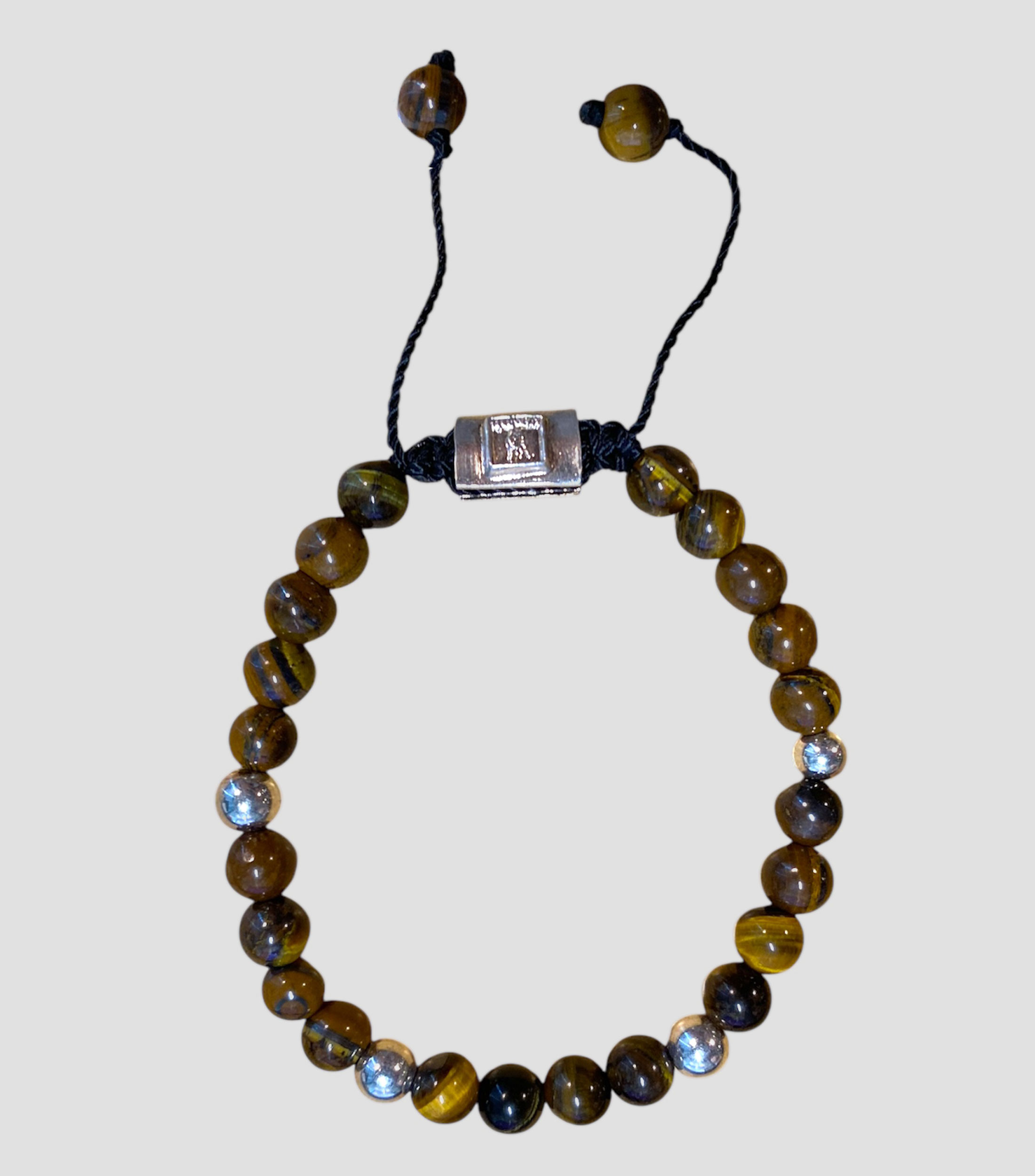 Pulsera ojo de tigre Hombre