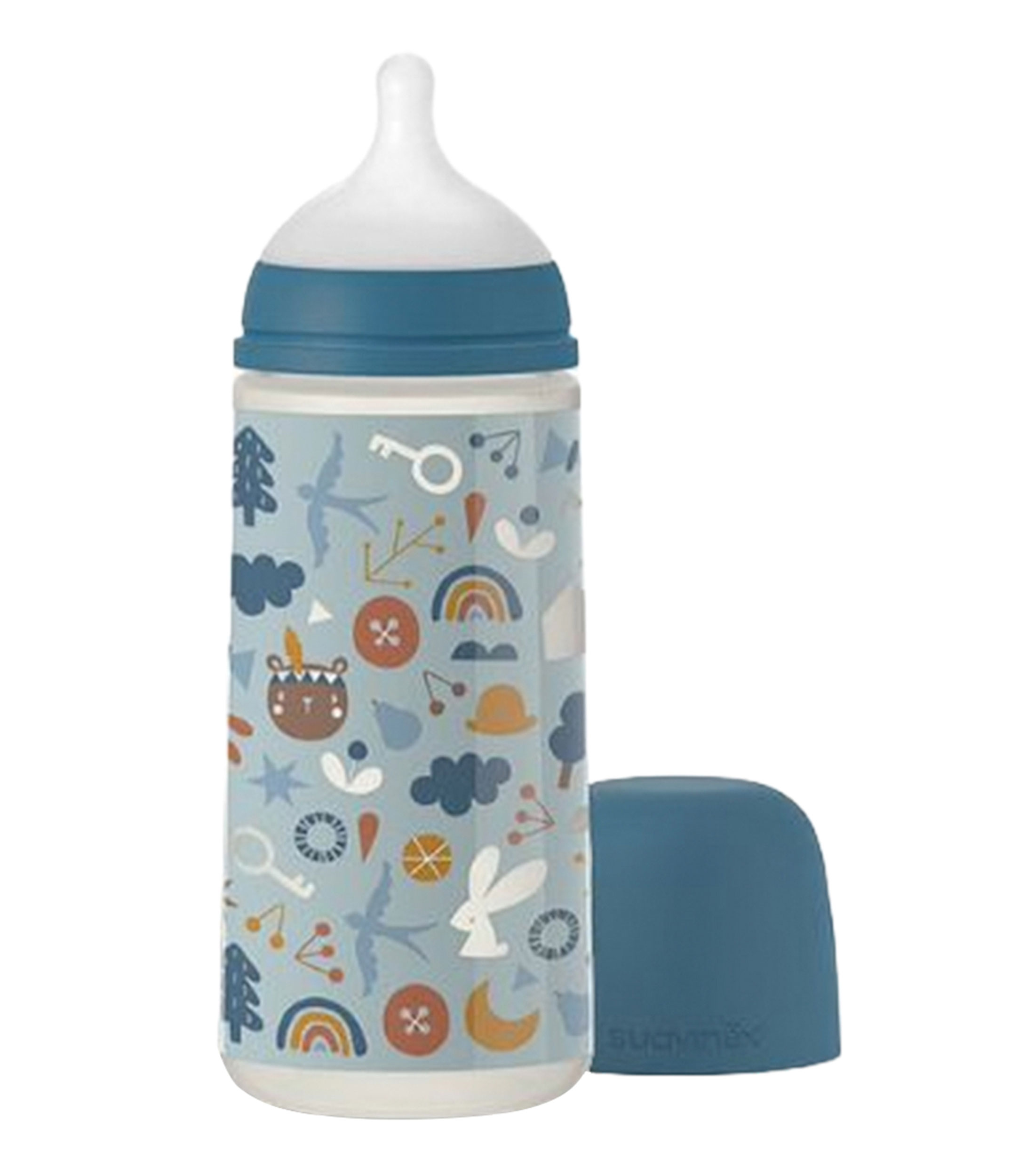 Biberon con tetina fisiologica SX Pro Forest de 360 ml