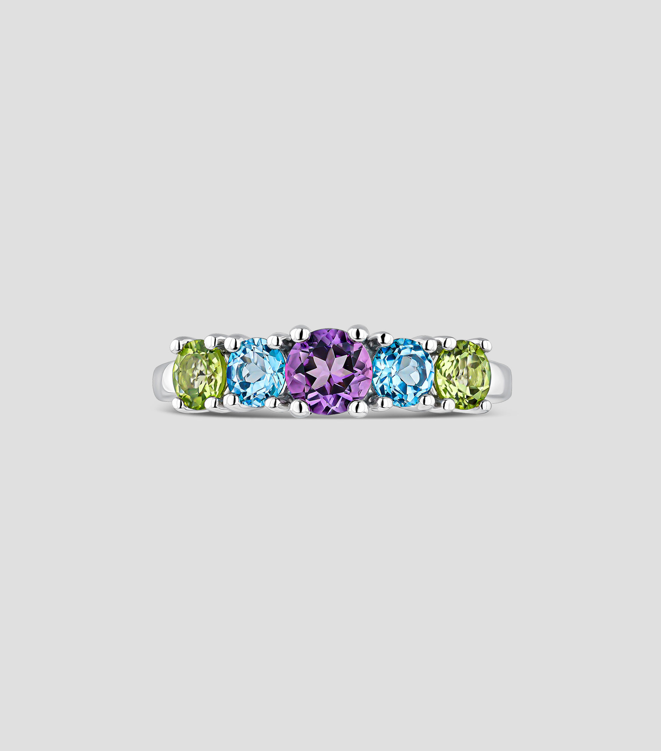 Anillo en plata Pop Art Mujer
