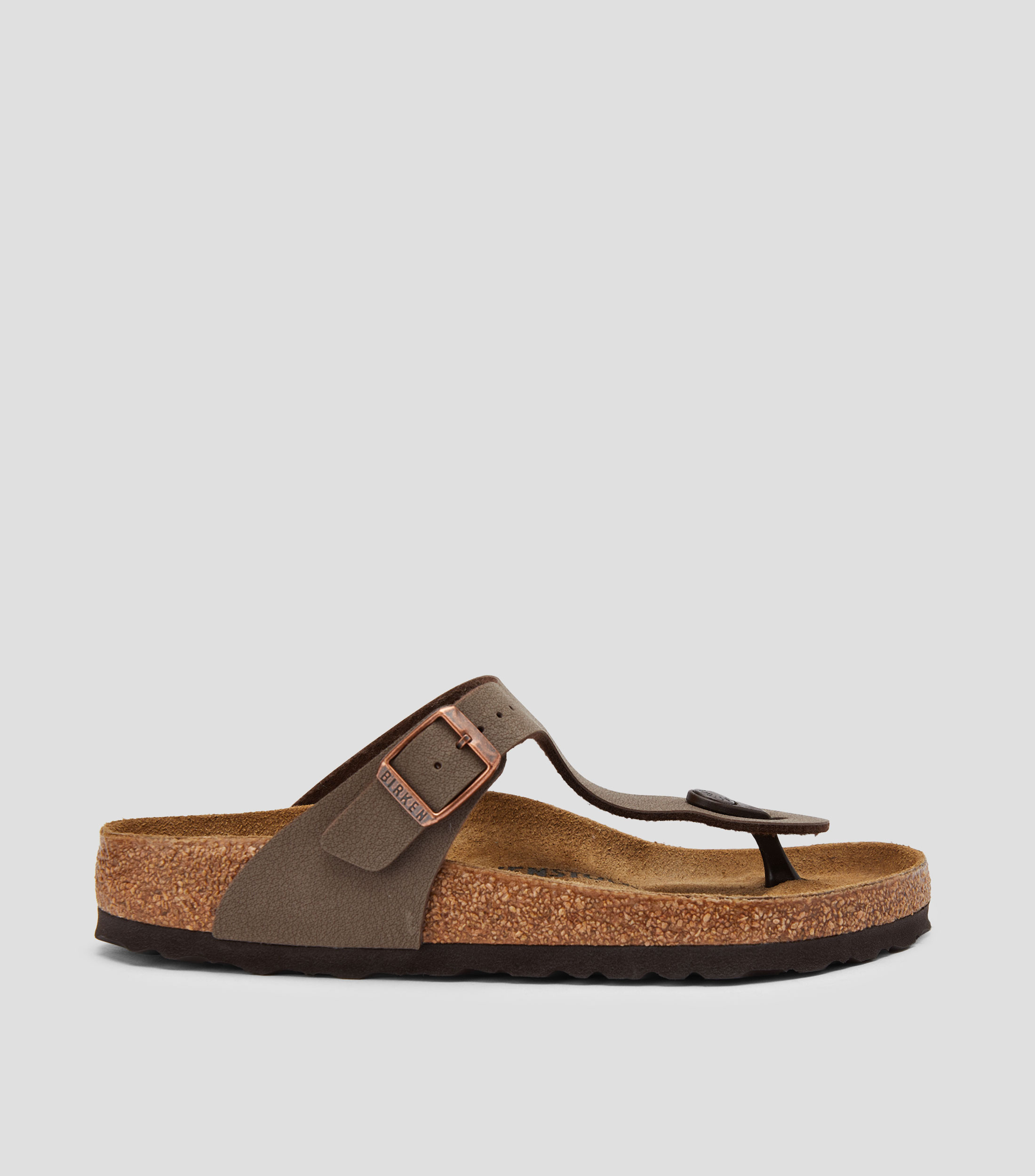 Sandalias pata de gallo planas Gizeh Mujer