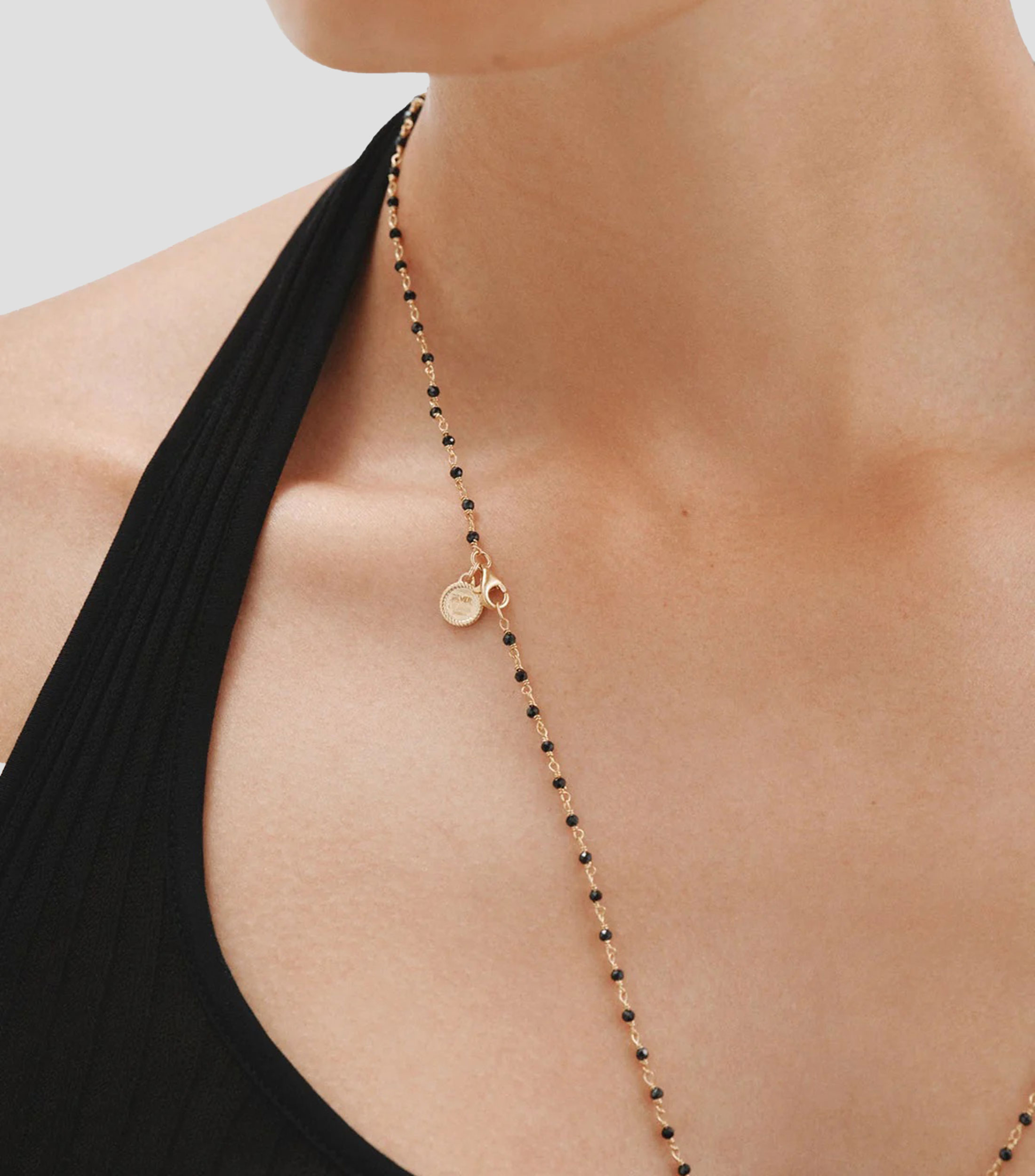 Cadena en plata .925 con espinelas Mix & Match Mujer